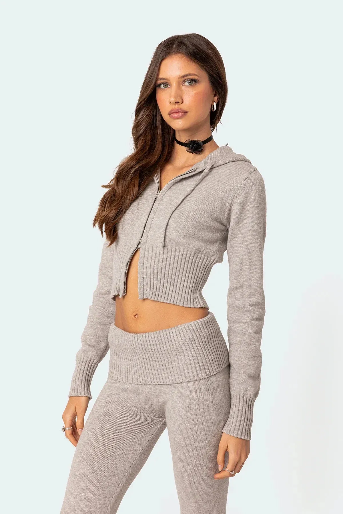 🔥 Fashion Knitted Hooded Suit – The Must-Have 2025 Trend! 🔥