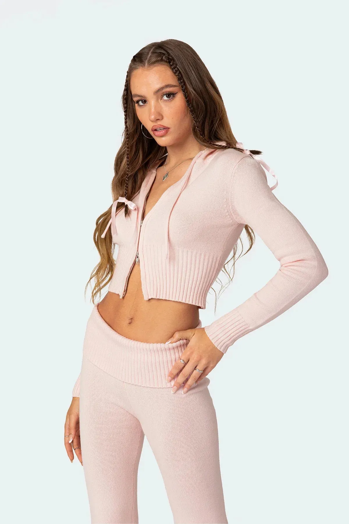 🔥 Fashion Knitted Hooded Suit – The Must-Have 2025 Trend! 🔥