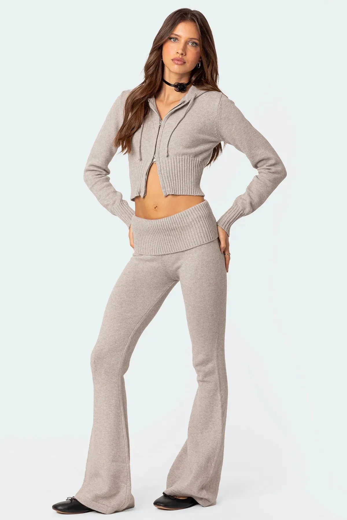 🔥 Fashion Knitted Hooded Suit – The Must-Have 2025 Trend! 🔥