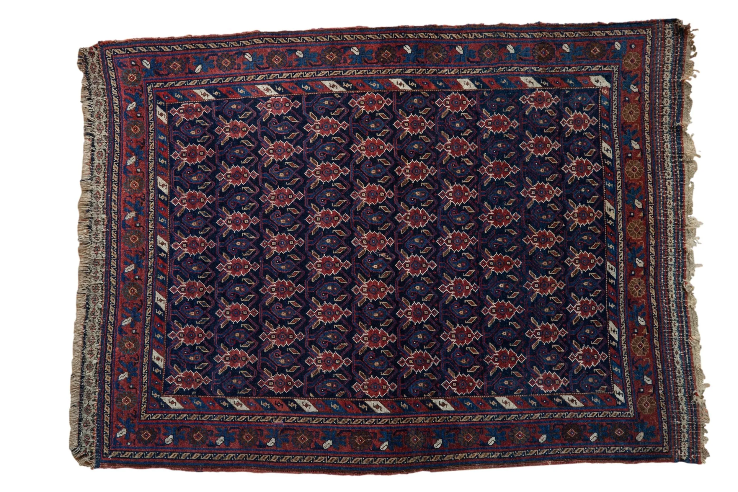 4x5.5 Antique Afshar Rug