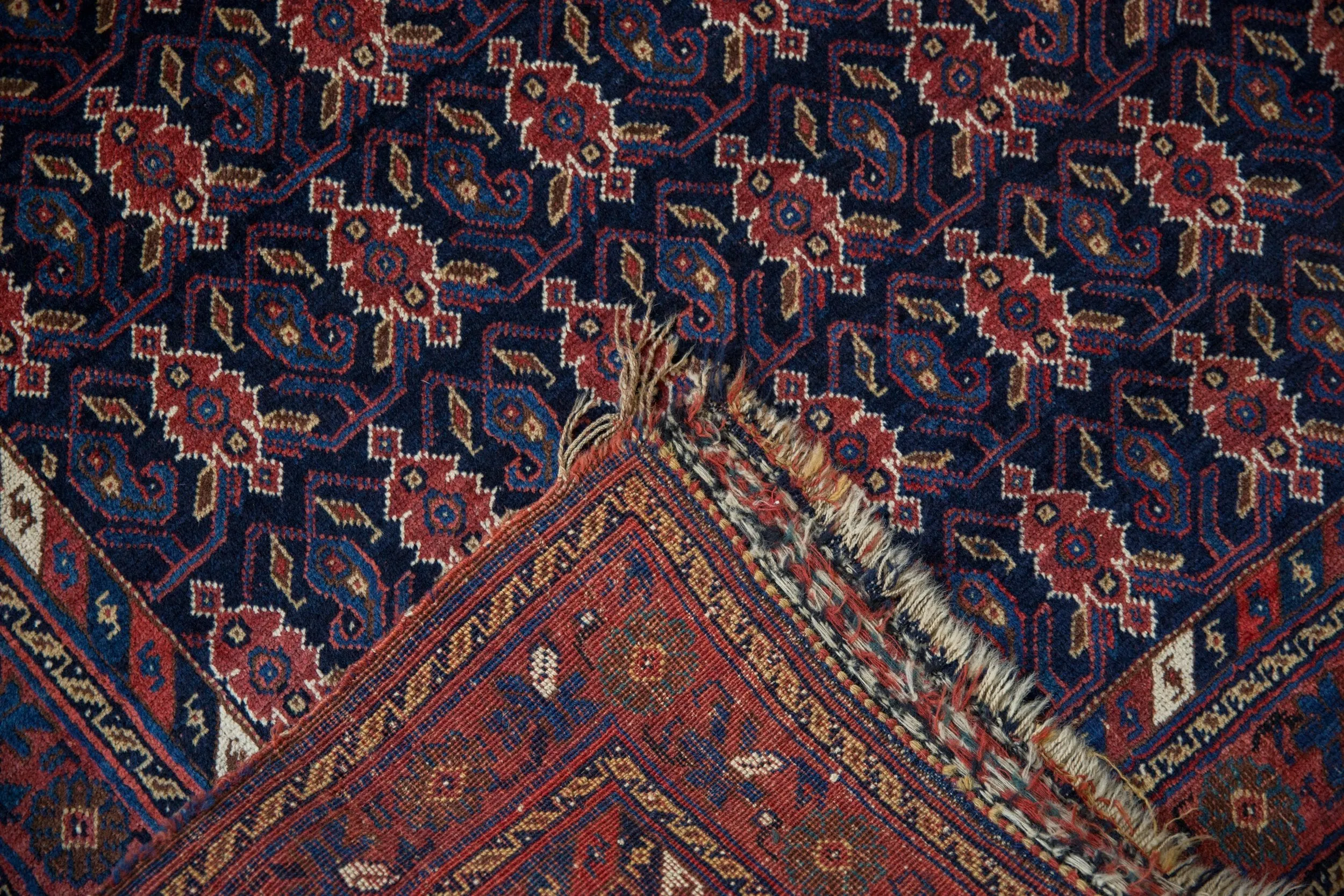 4x5.5 Antique Afshar Rug