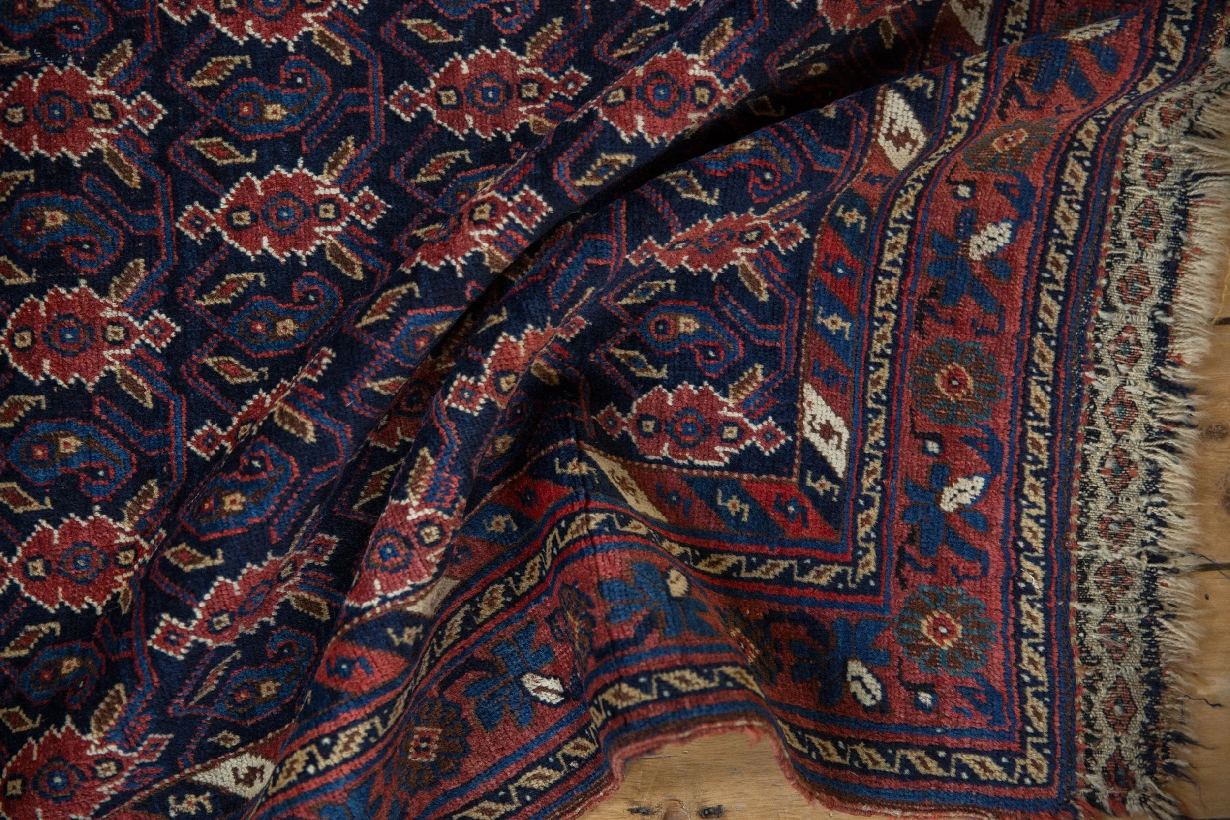 4x5.5 Antique Afshar Rug