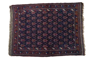 4x5.5 Antique Afshar Rug
