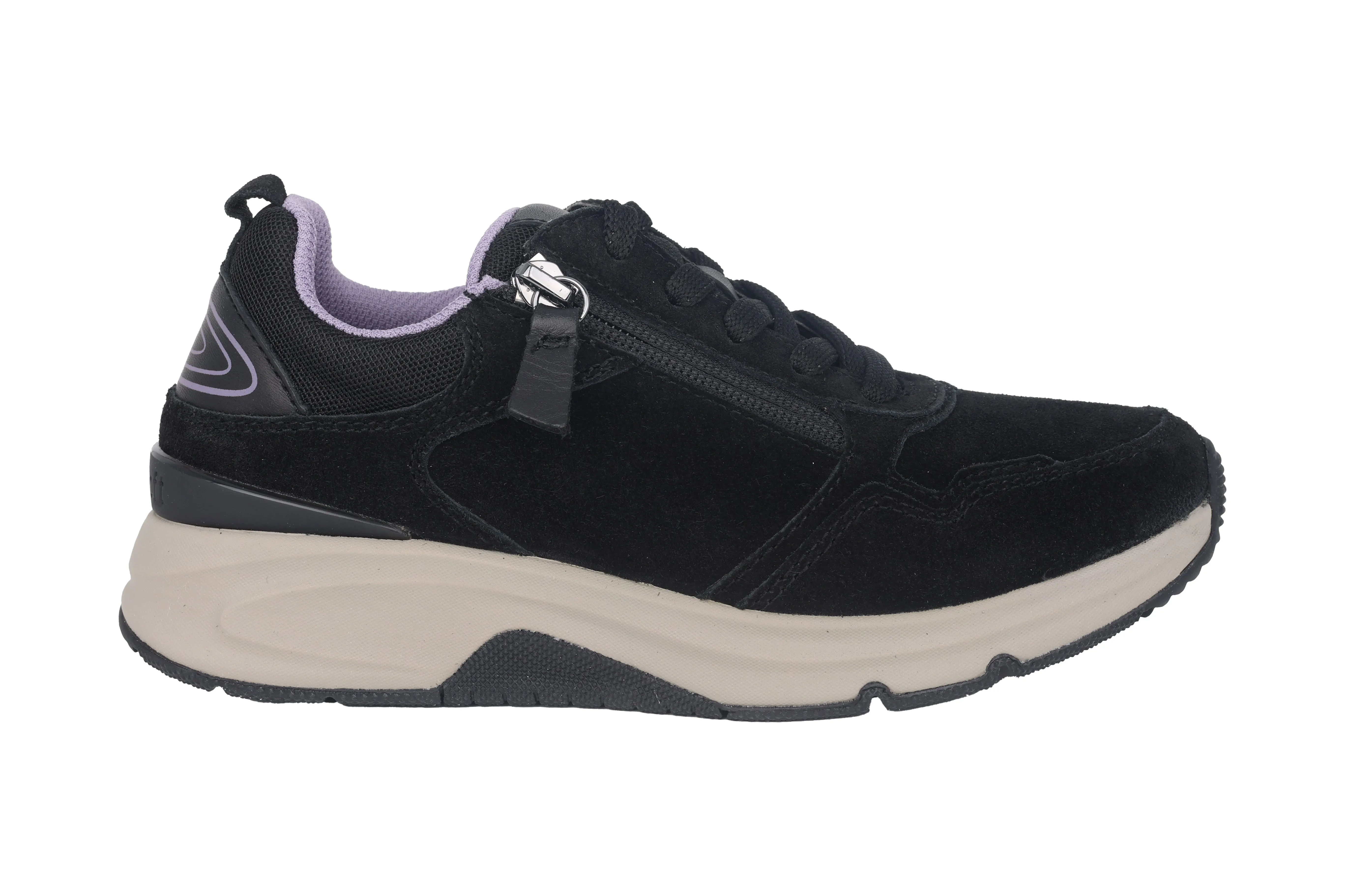 '56.897.47' women's rolling sneaker - black