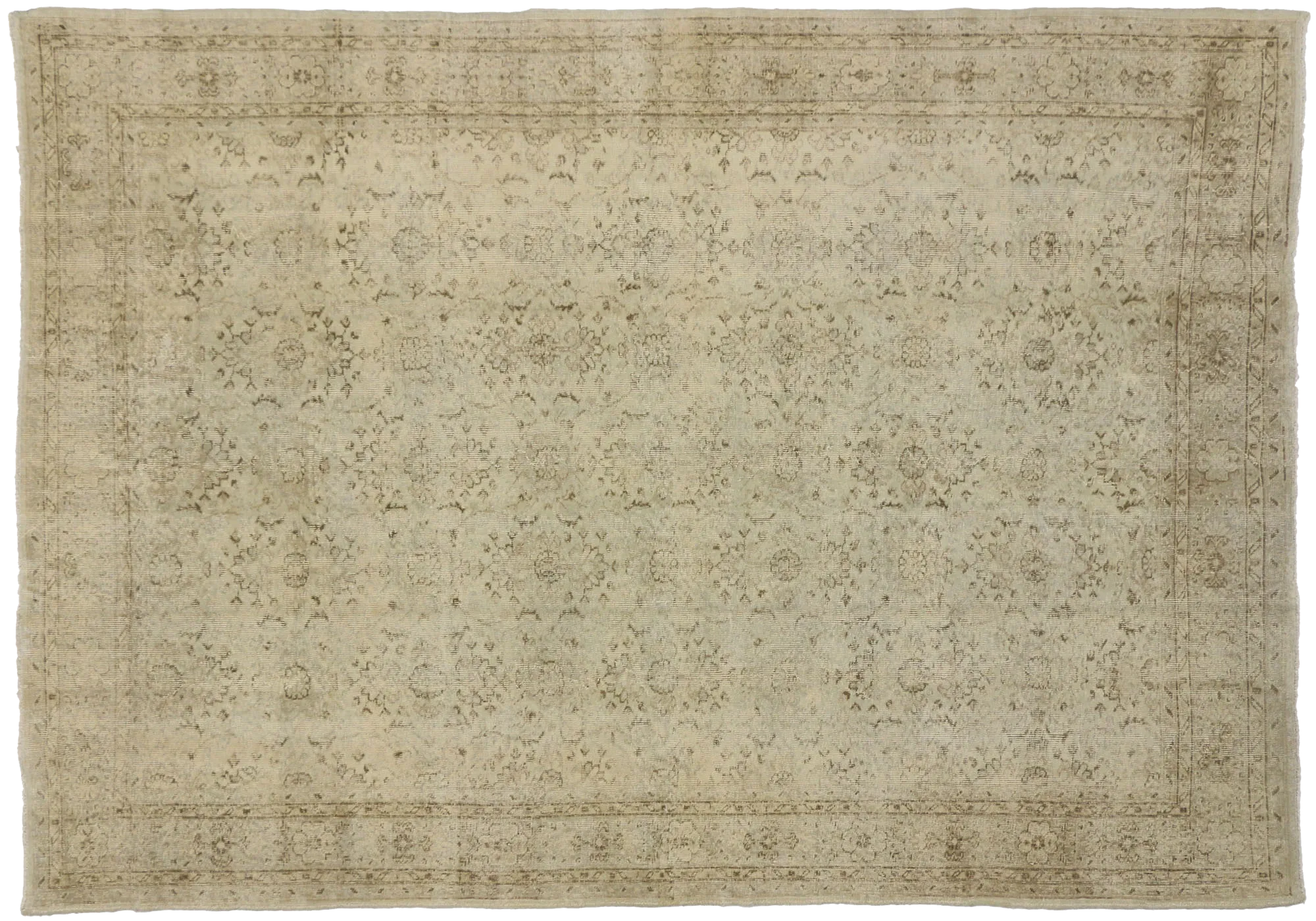 6'11" X 09'10" Vintage Sivas Rug