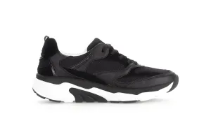 '66.936.57' women's walking rolling sneaker - black