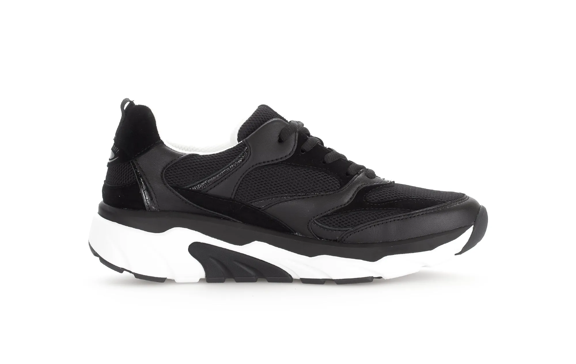 '66.936.57' women's walking rolling sneaker - black