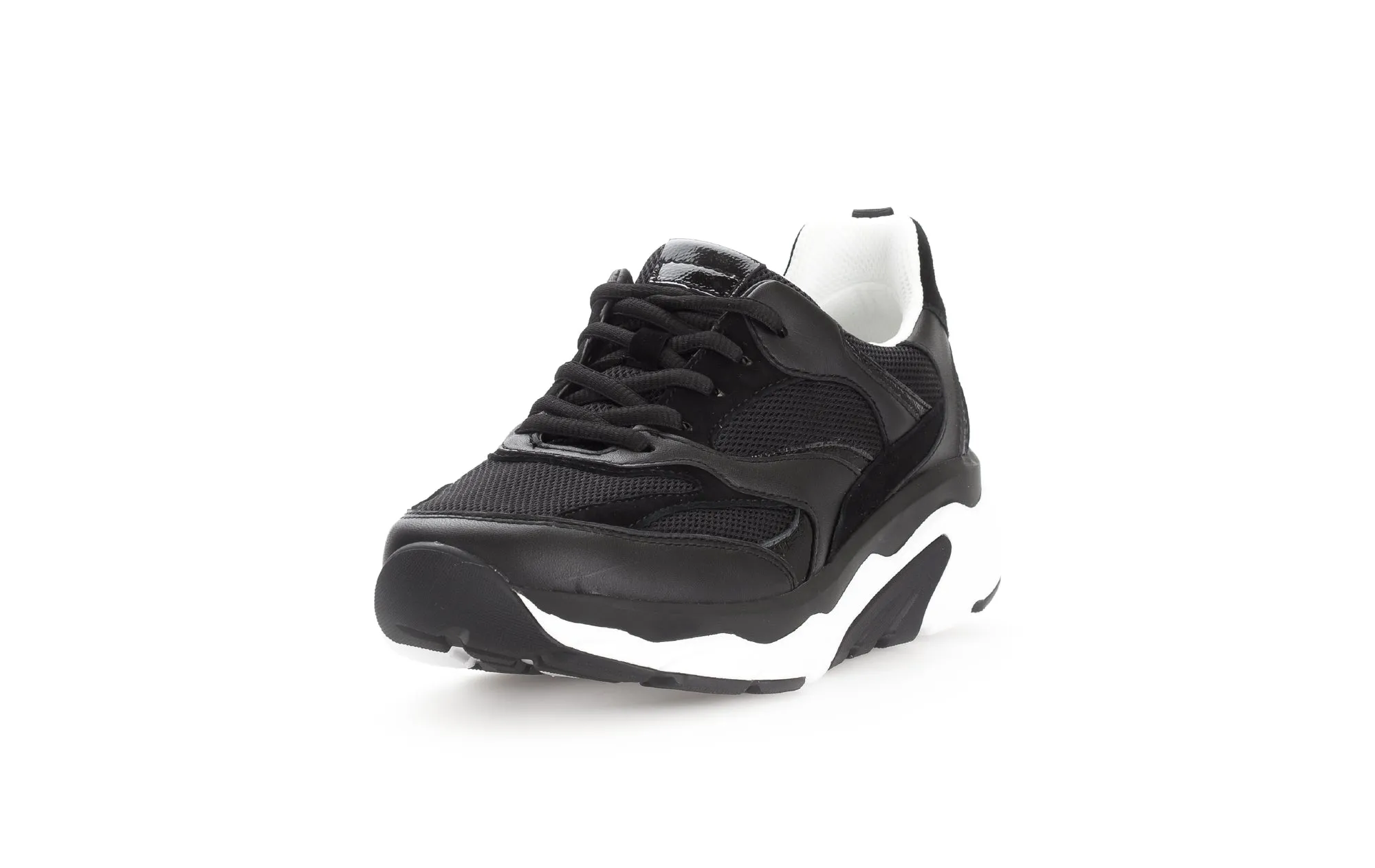 '66.936.57' women's walking rolling sneaker - black