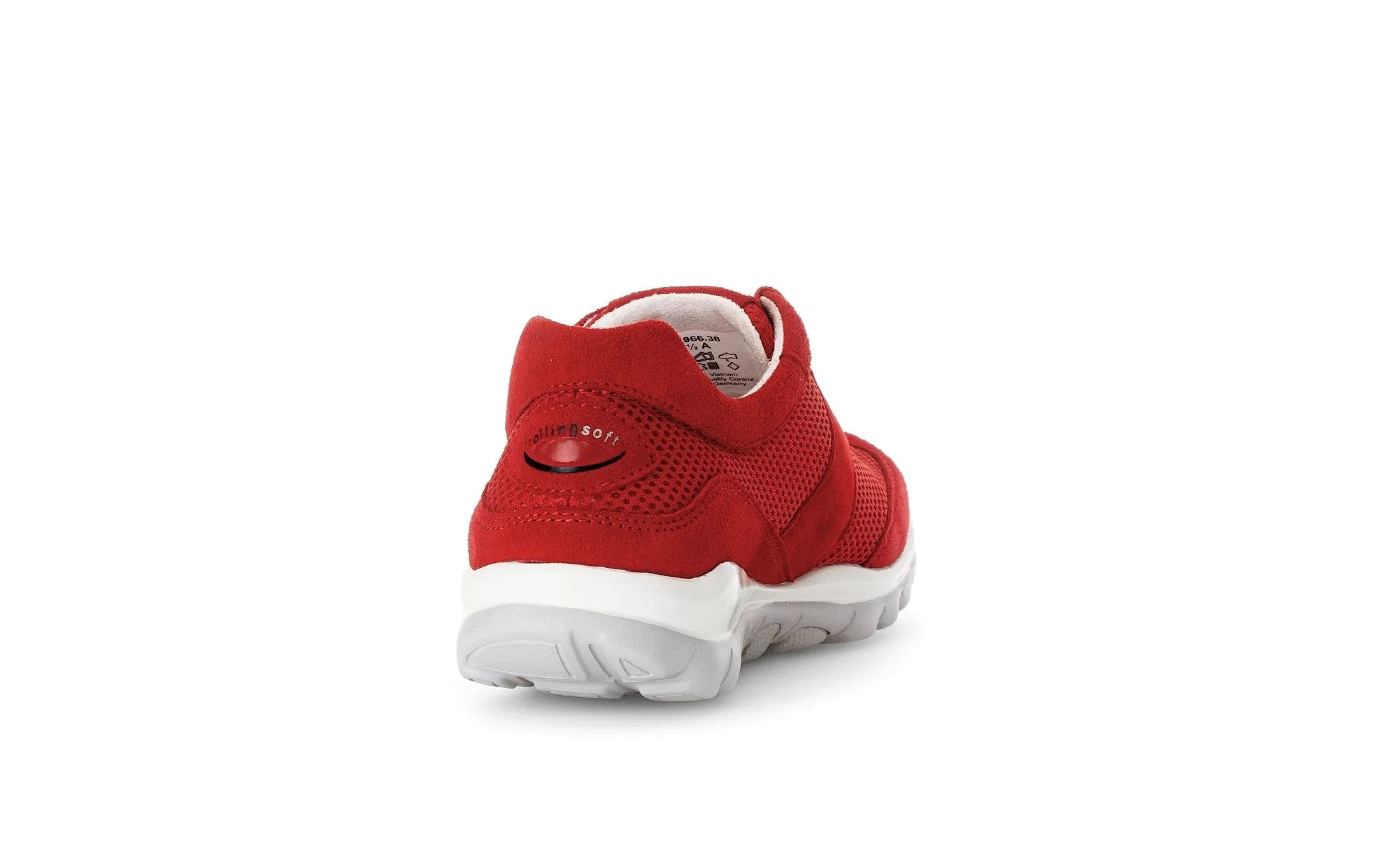 '66.966.38' women's walking rolling sneaker - red