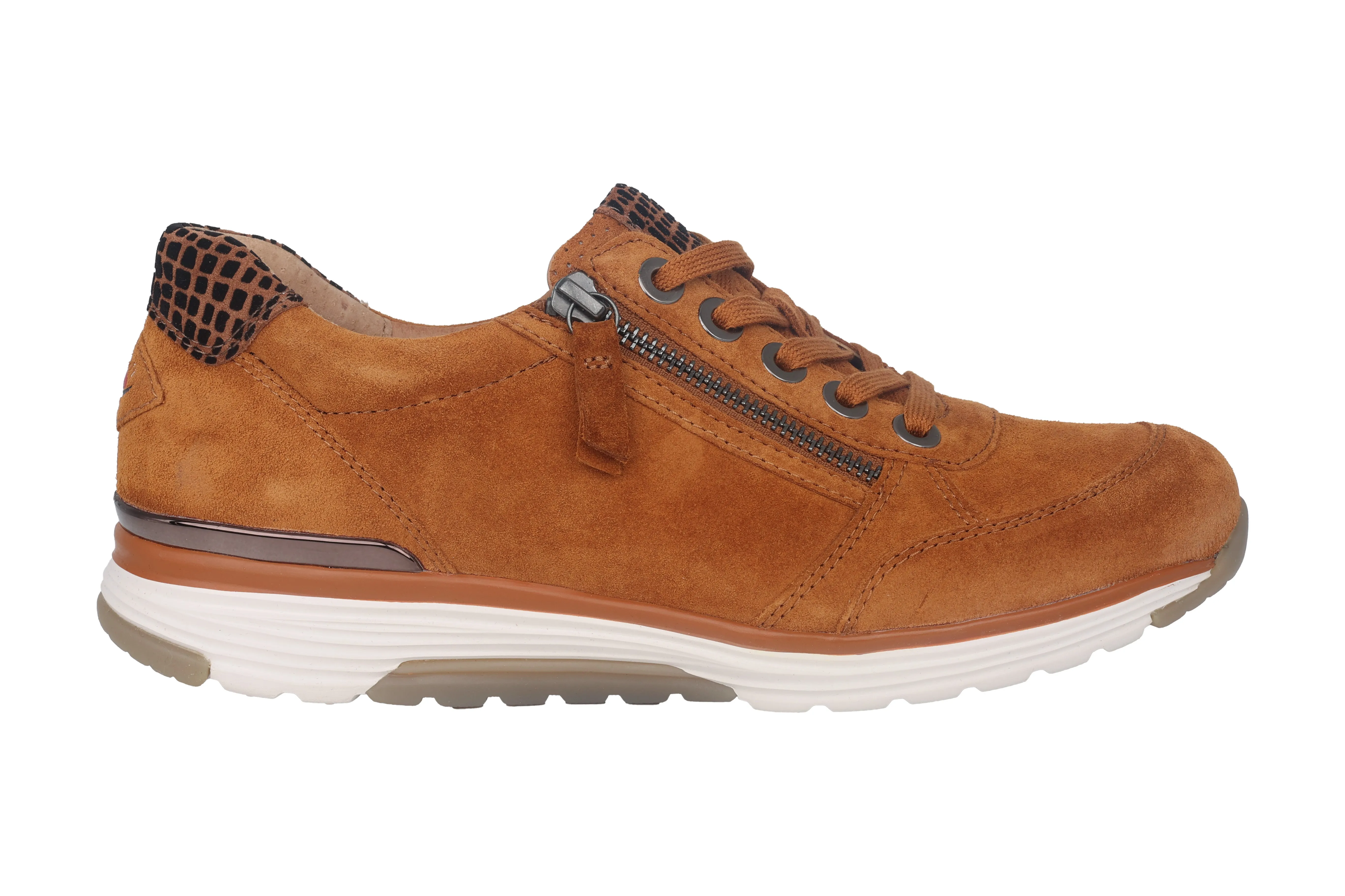 '76.973.01' women's walking rolling sneaker - Brown