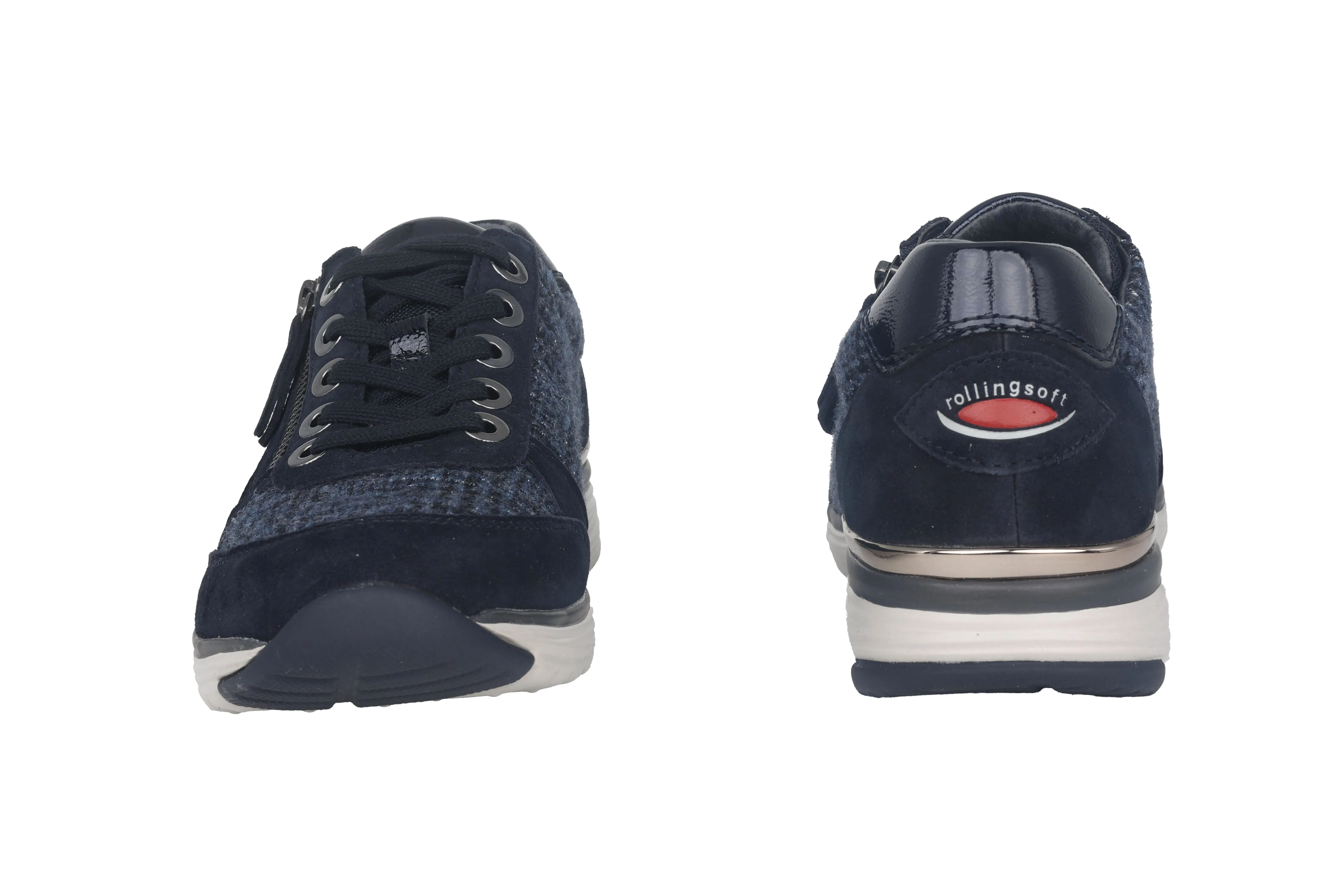 '76.973.66' women's walking rolling sneaker - blue