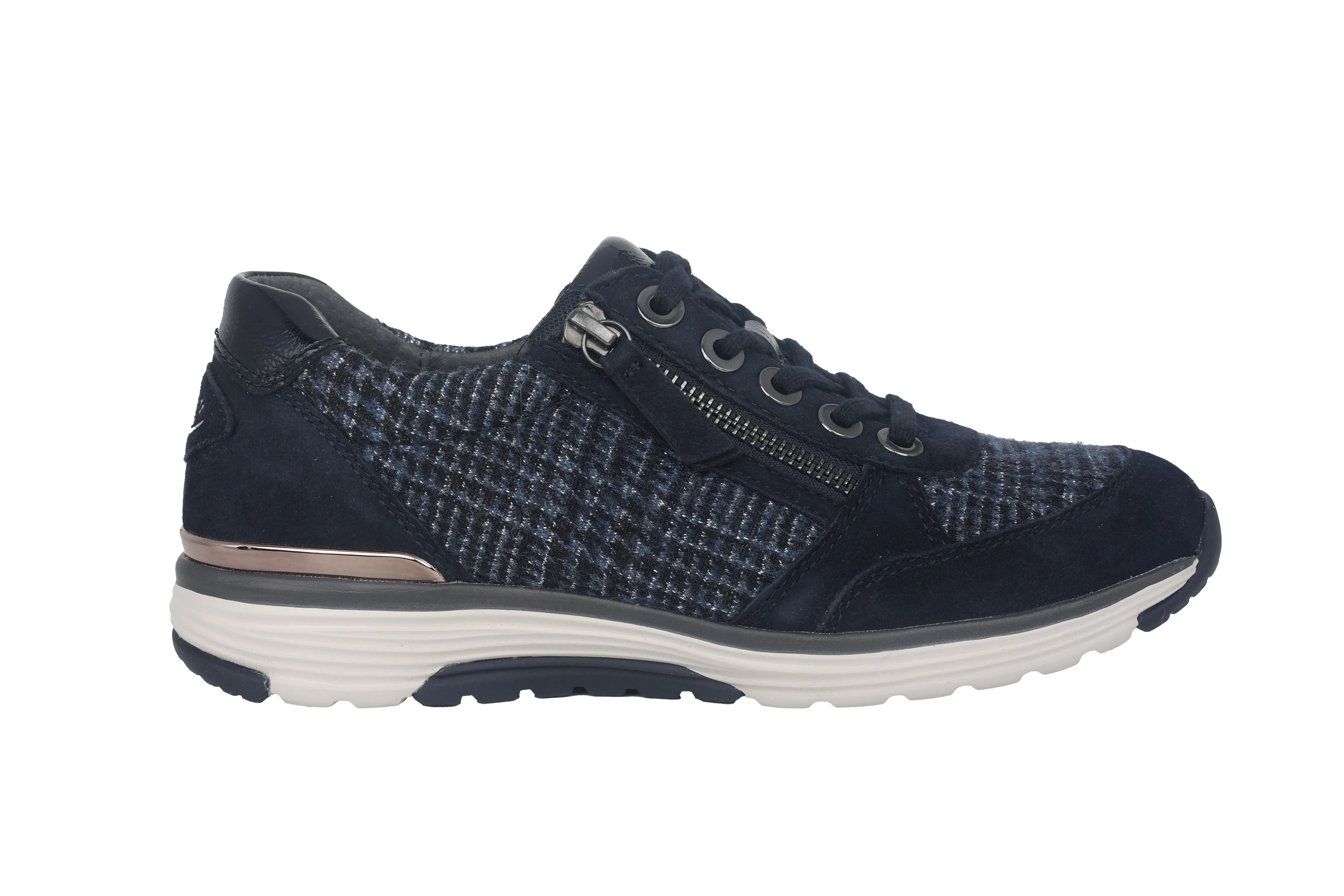 '76.973.66' women's walking rolling sneaker - blue