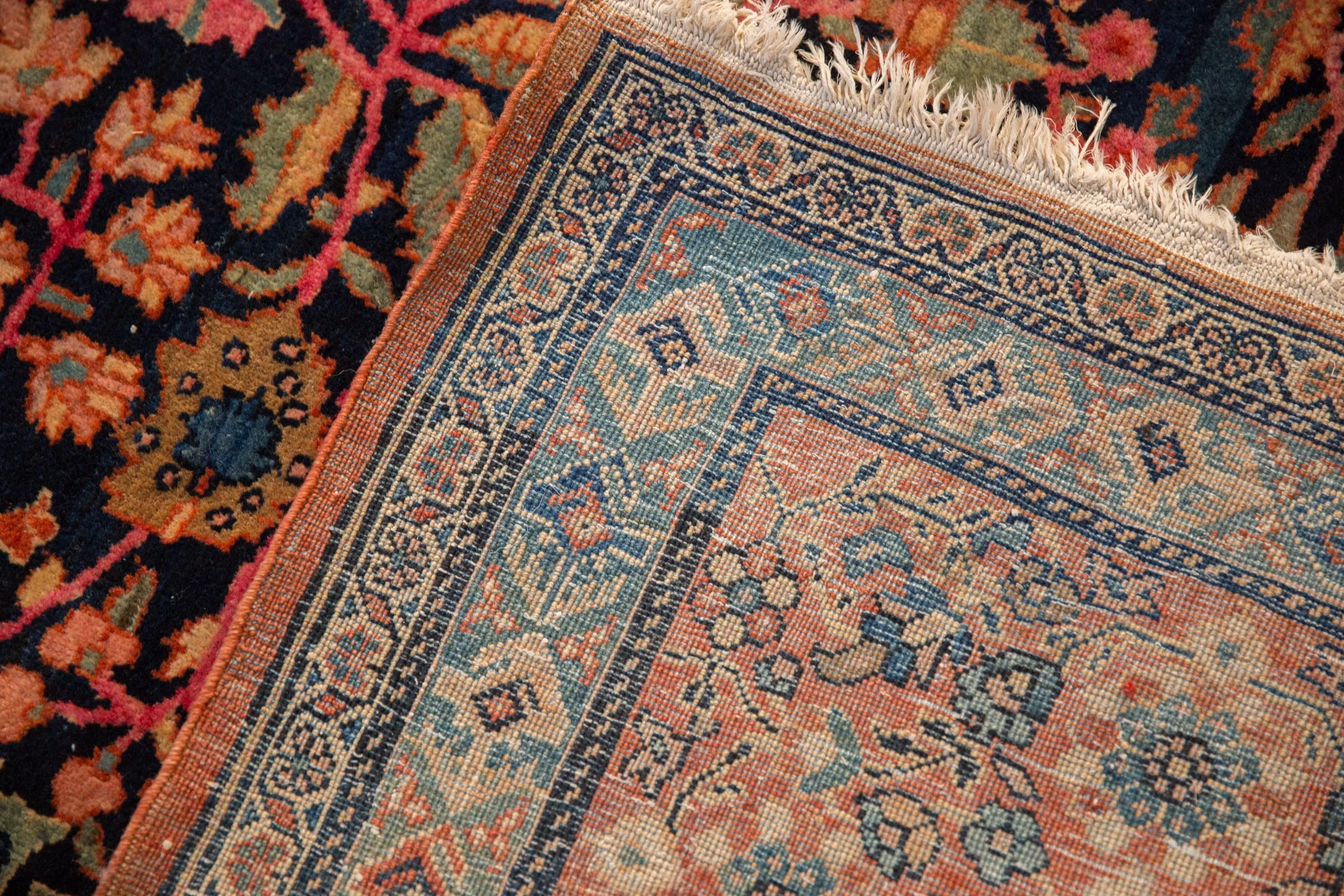 8.5x12.5 Antique Farahan Sarouk Carpet