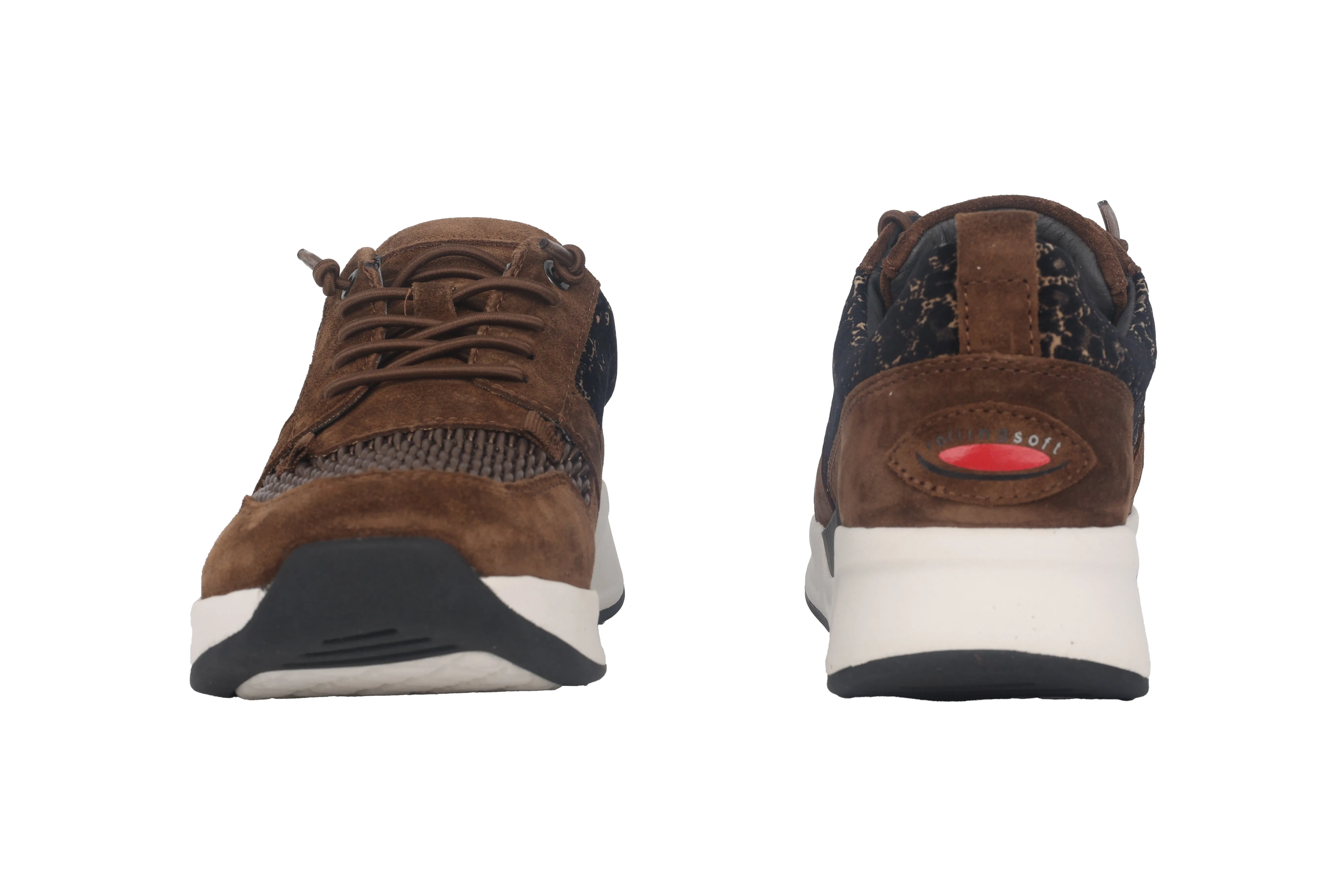 '96.955.81' women's walking rolling sneaker - Brown