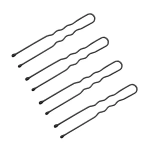 ACTIVESHOP Hairdressing buns for hair e-63 150 pcs 4.9 cm black