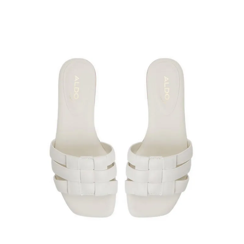 Aldo Gotosandal Women's Flat Sandals - White