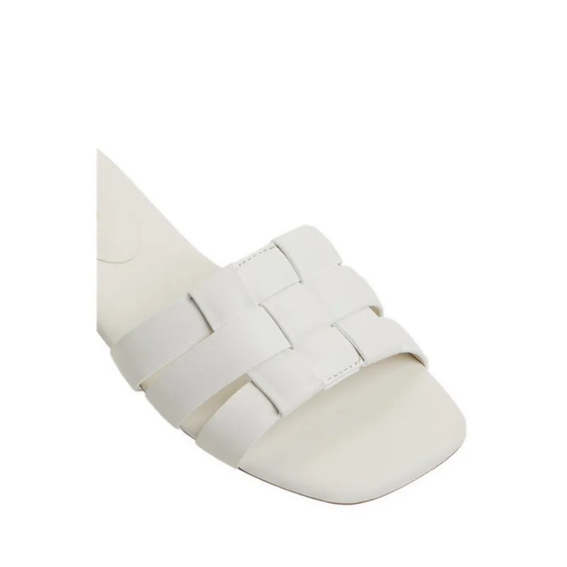 Aldo Gotosandal Women's Flat Sandals - White
