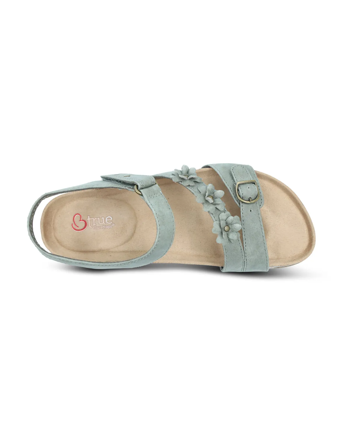 Bare Traps Pravani Footbed Sage Sandal