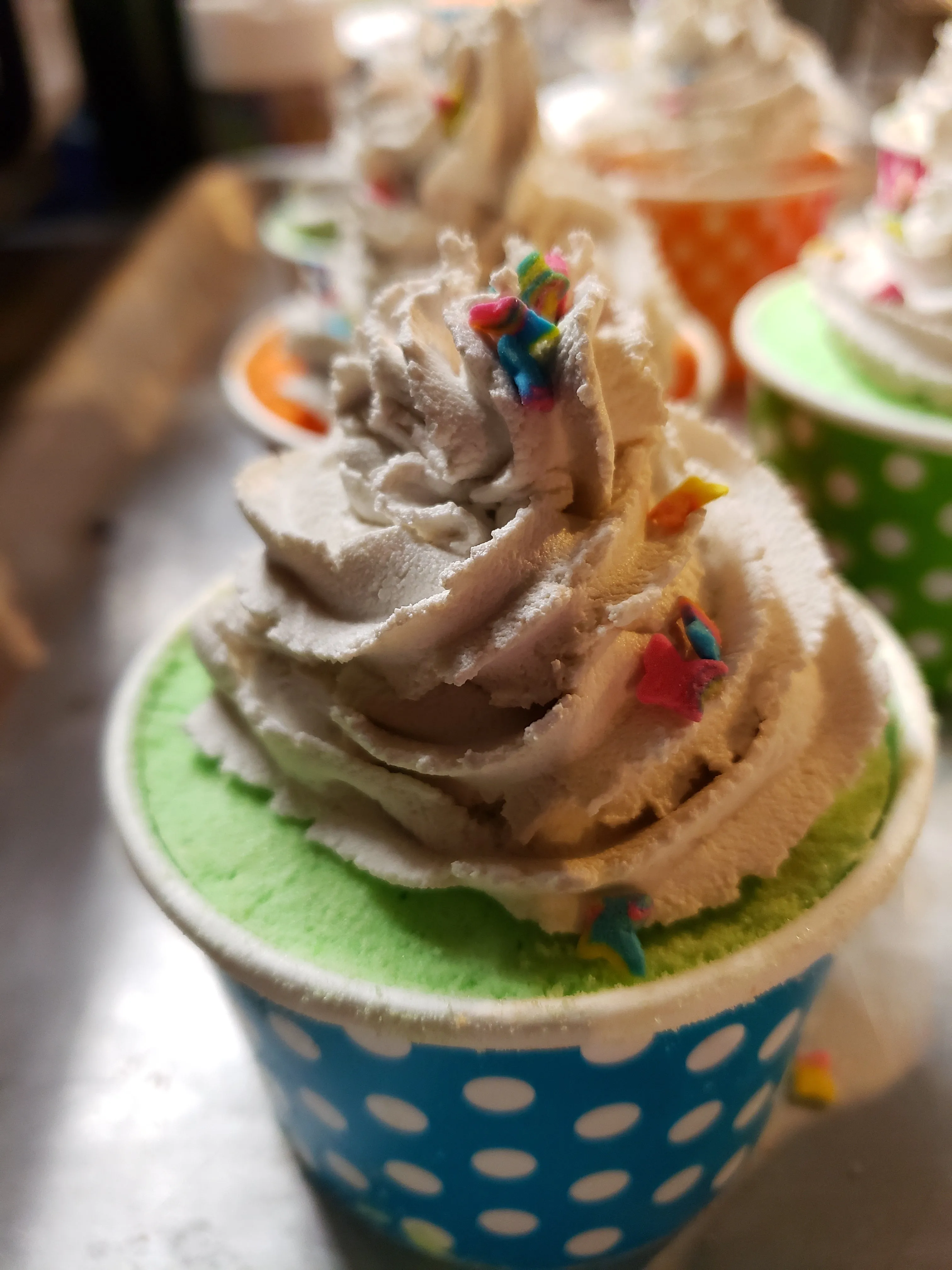 Bath Bomb Cupcake Fizzy Cupcake