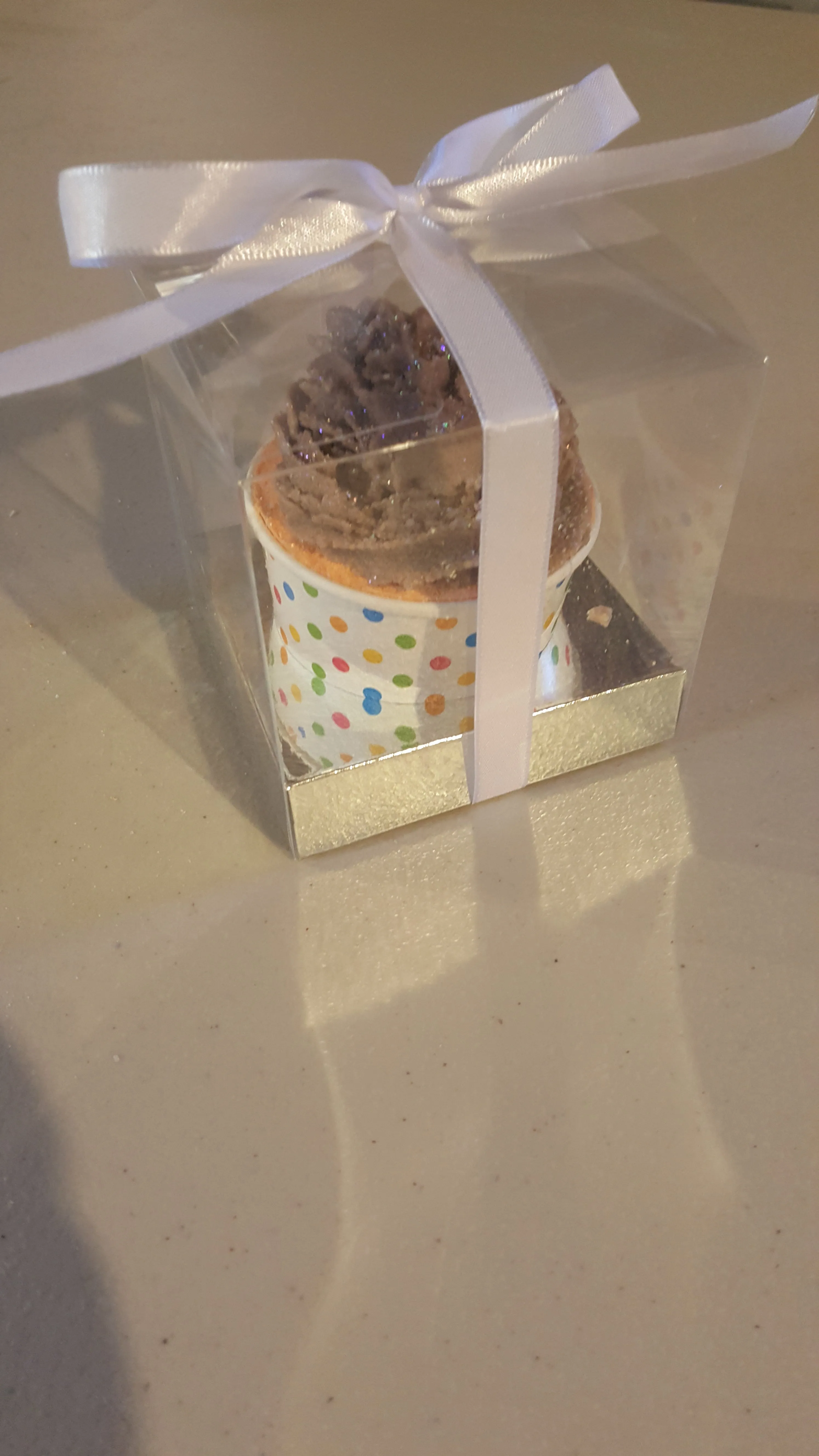 Bath Bomb Cupcake Fizzy Cupcake