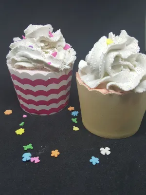 Bath Bomb Cupcake Fizzy Cupcake