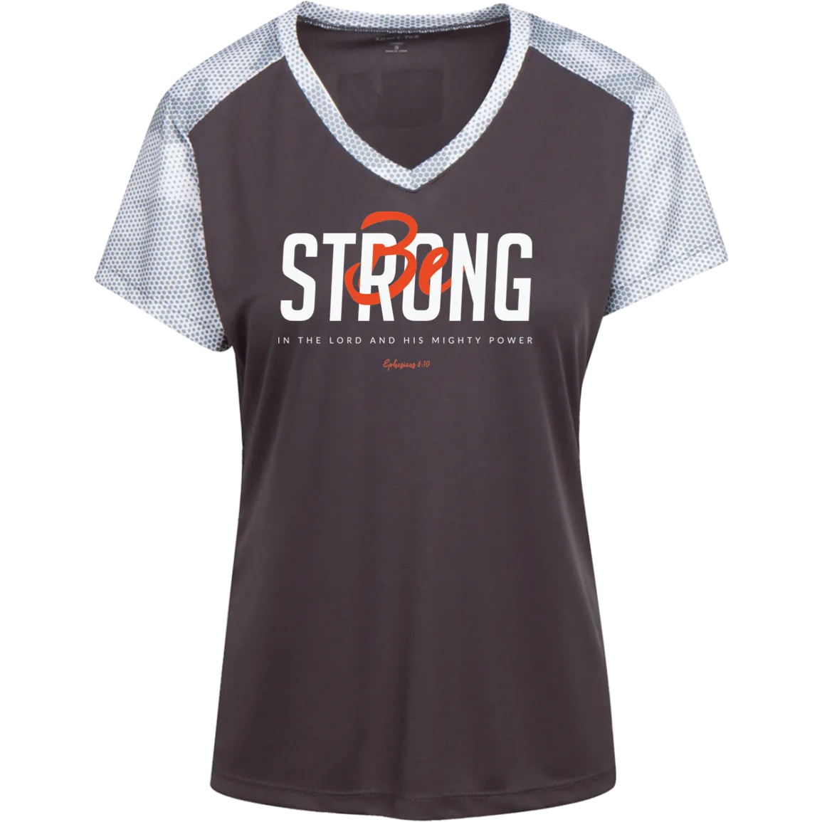 Be Strong | Ladies’ Colorblock T-Shirt