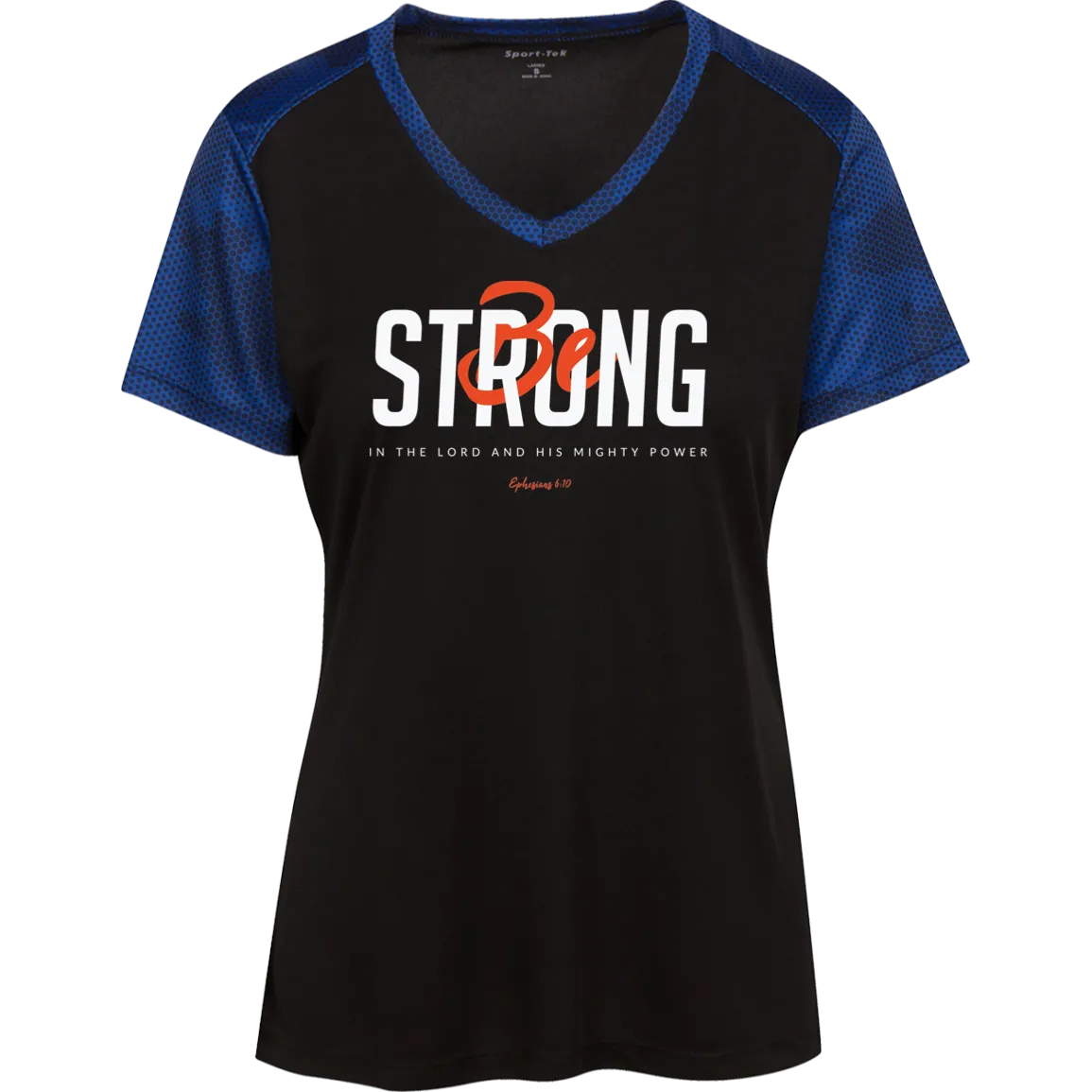 Be Strong | Ladies’ Colorblock T-Shirt