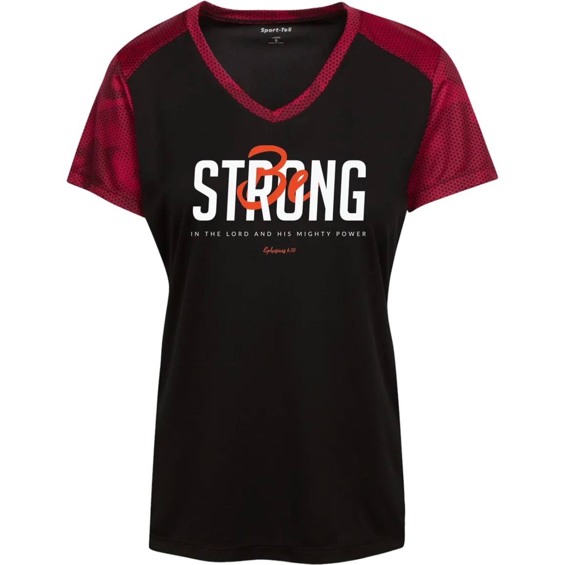 Be Strong | Ladies’ Colorblock T-Shirt