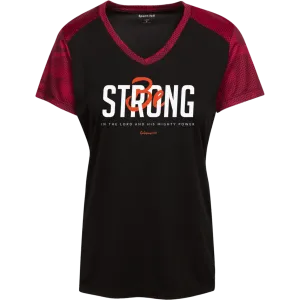 Be Strong | Ladies’ Colorblock T-Shirt
