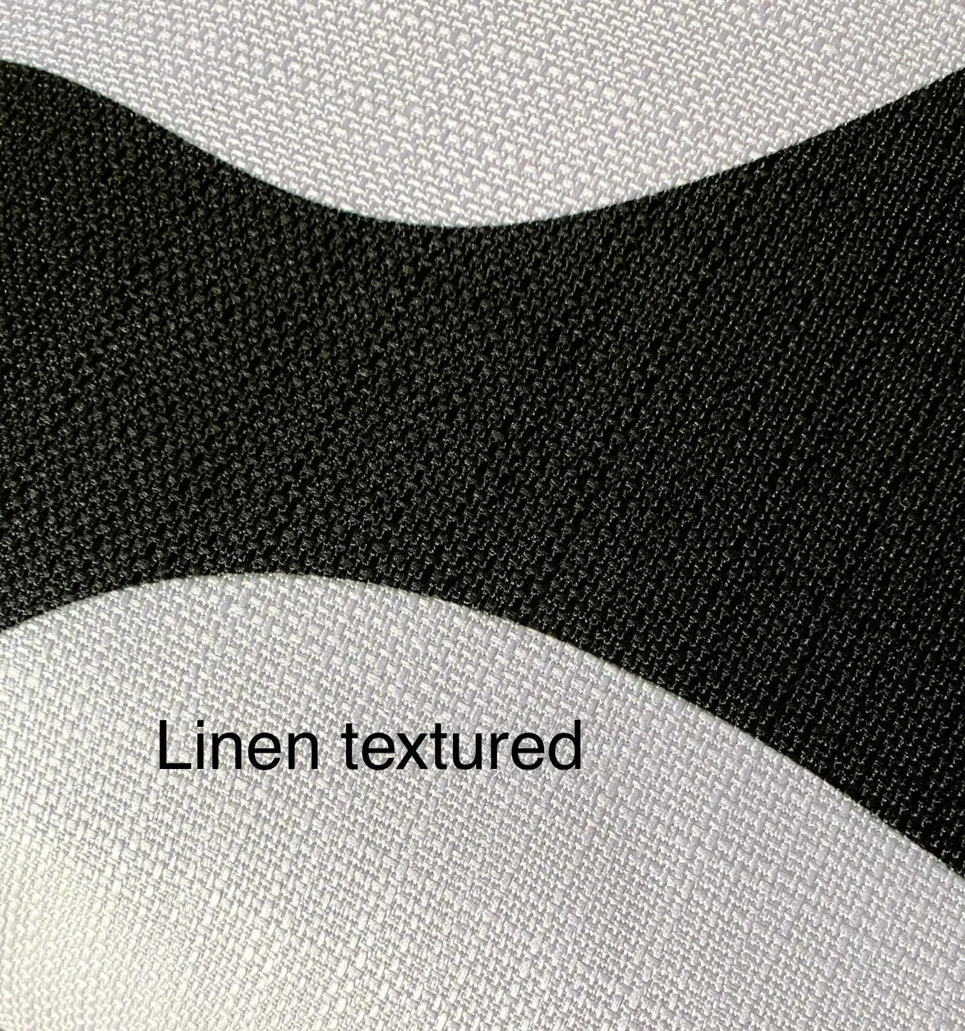 Black and White organic shapes pillow