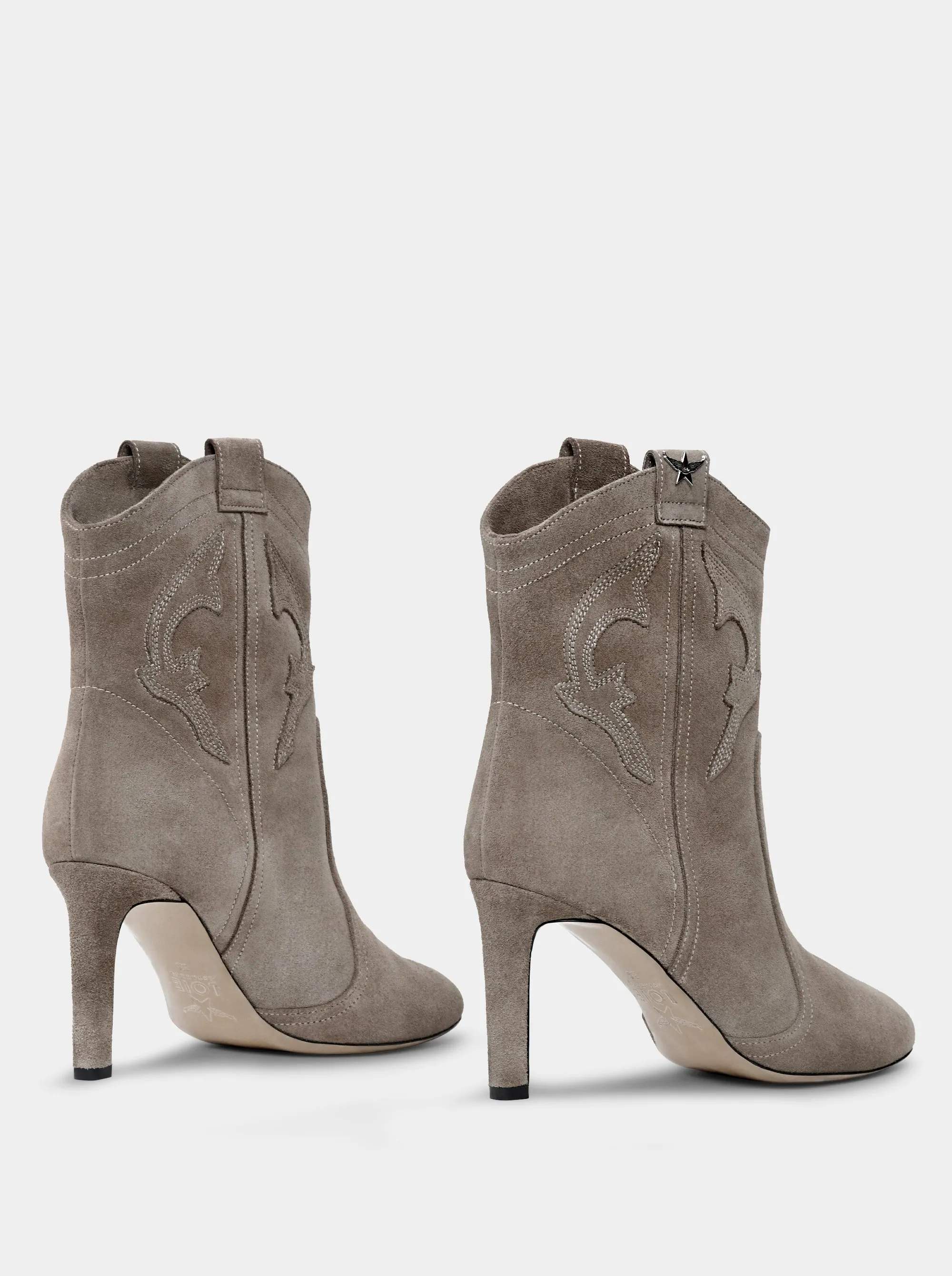 BLAIR MINK SUEDE BOOTIES