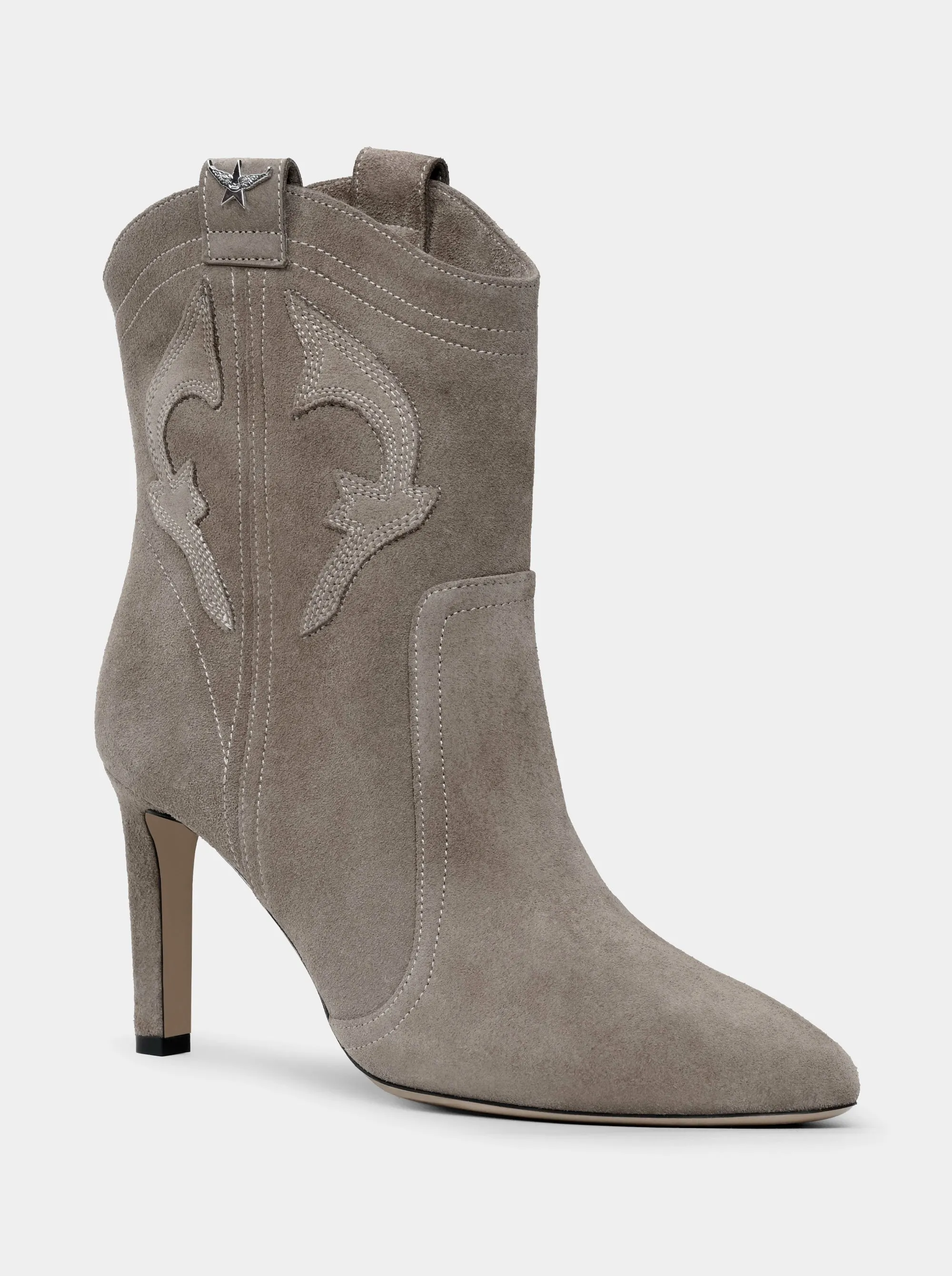 BLAIR MINK SUEDE BOOTIES