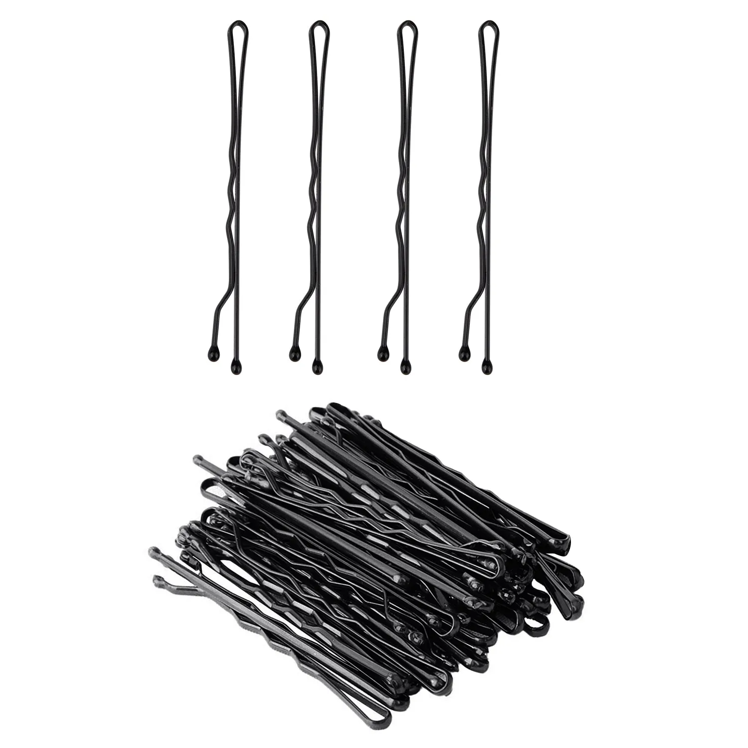 Bobby pins, Large black