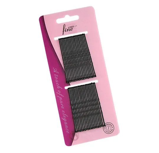 Bobby pins, Large black