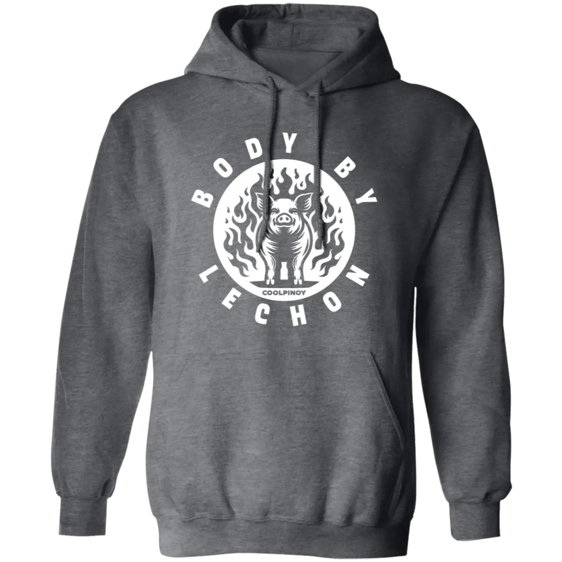 Body By Lechon Circle Unisex Pullover Hoodie