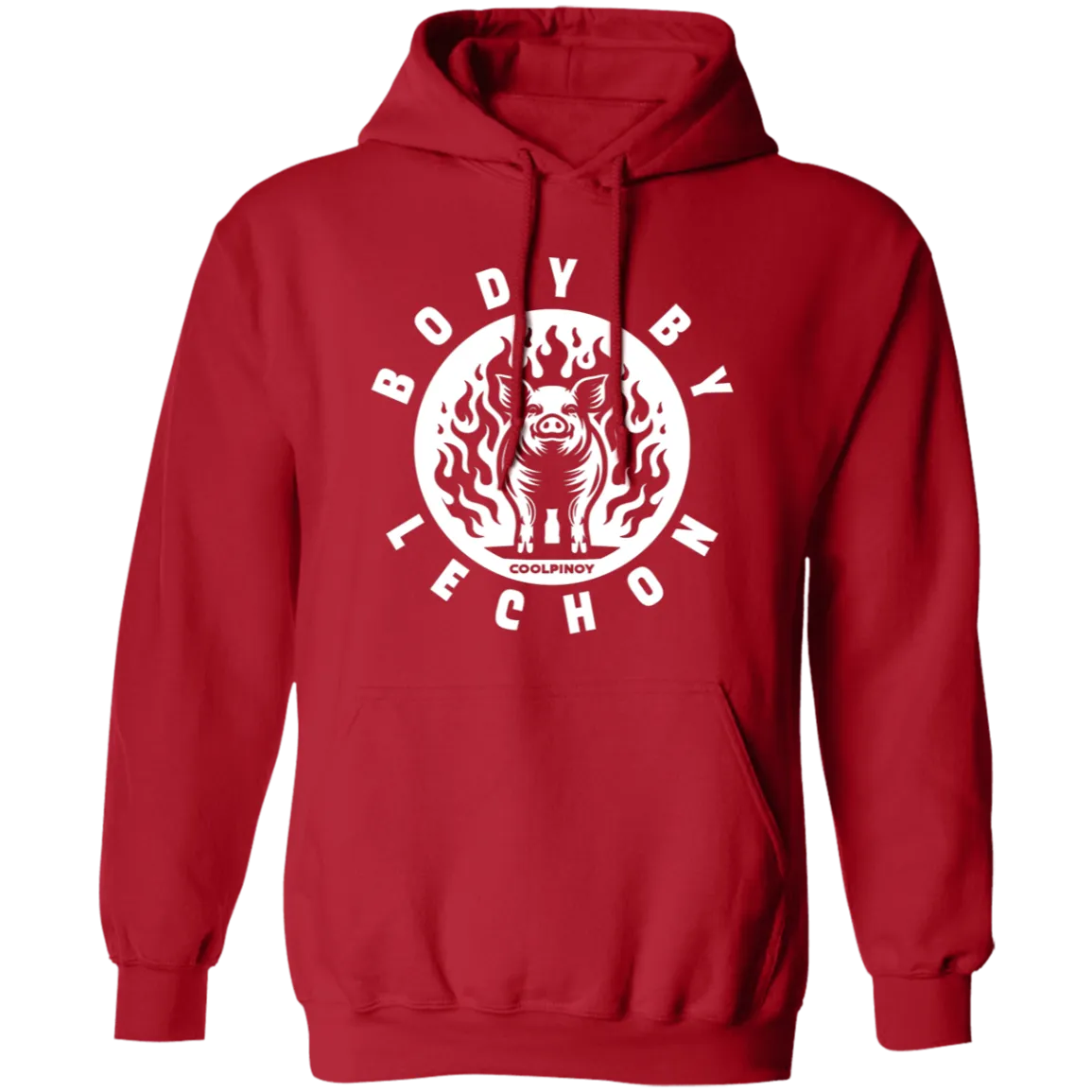 Body By Lechon Circle Unisex Pullover Hoodie