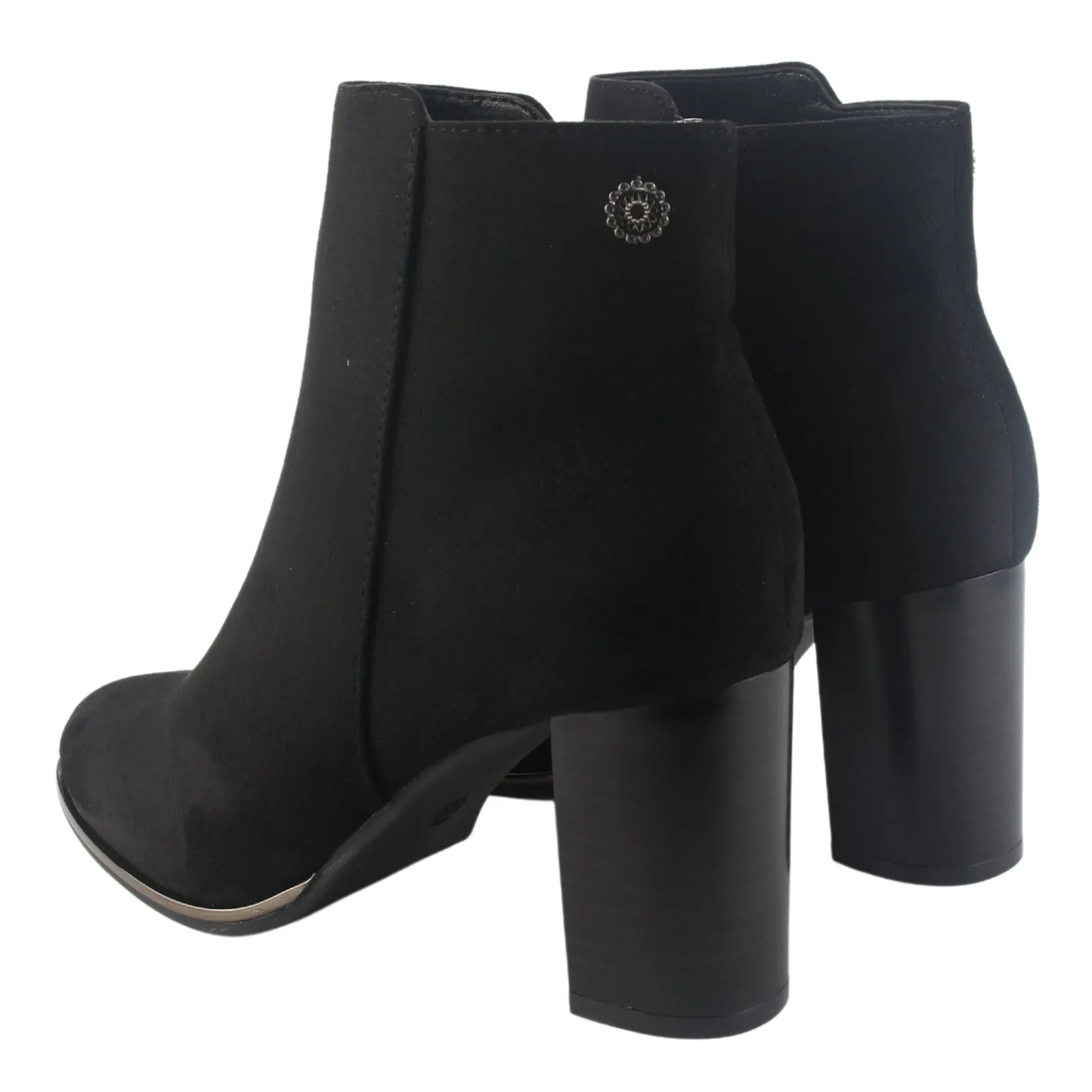 Botin Chalada Mujer Deila-1 Negro Casual