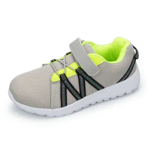 Boys and Girls Athletic Shoes Kids Tennis Running Sneakers Grey - KkomForme