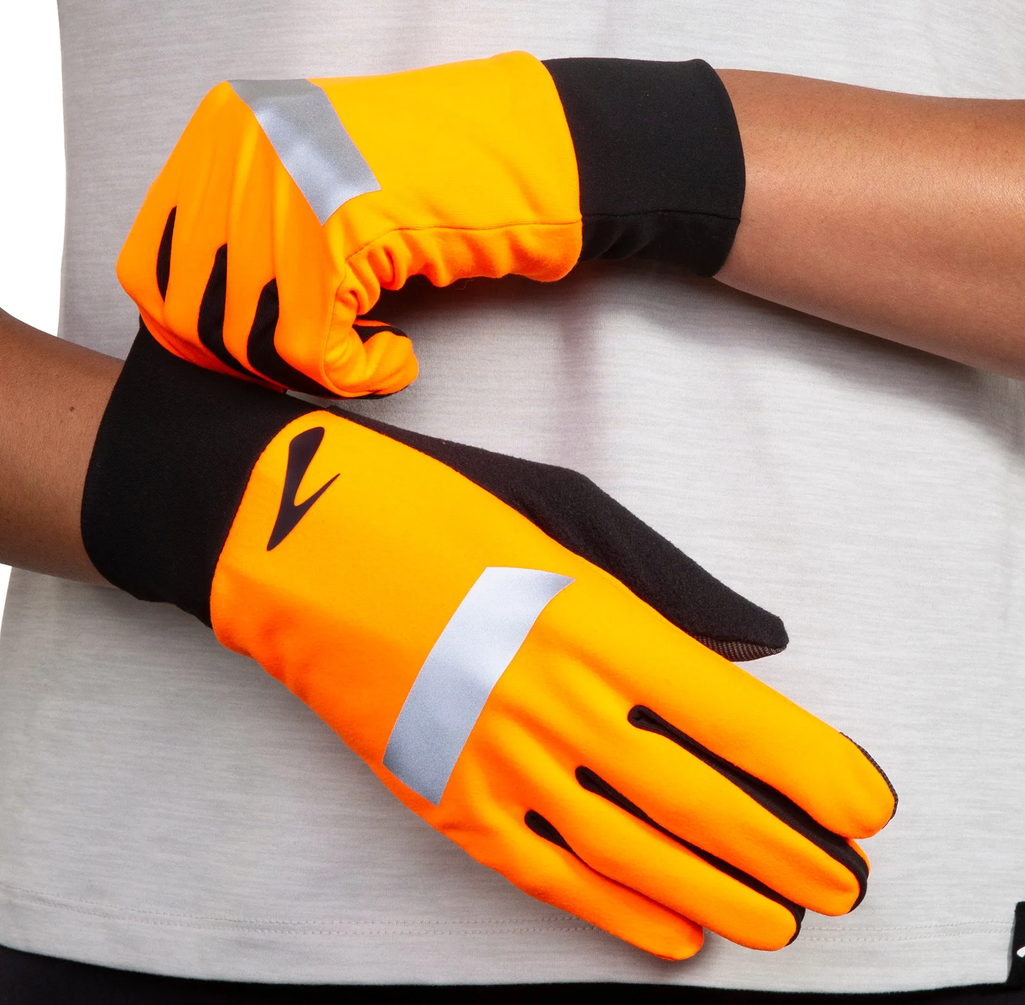Brooks Fusion Midweight 2.0 Running Gloves - Orange