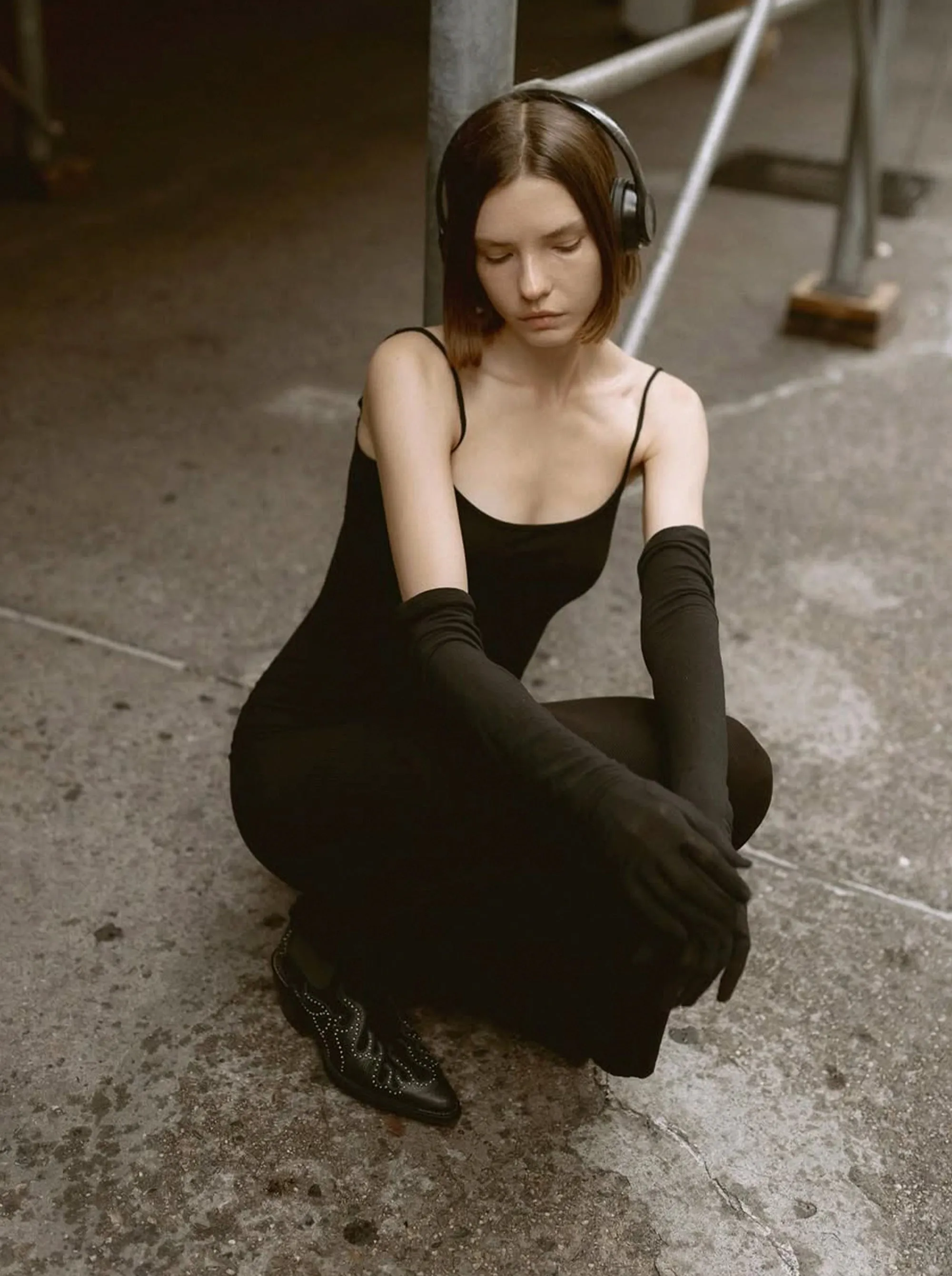 BURN BLACK LEATHER BOOTIES