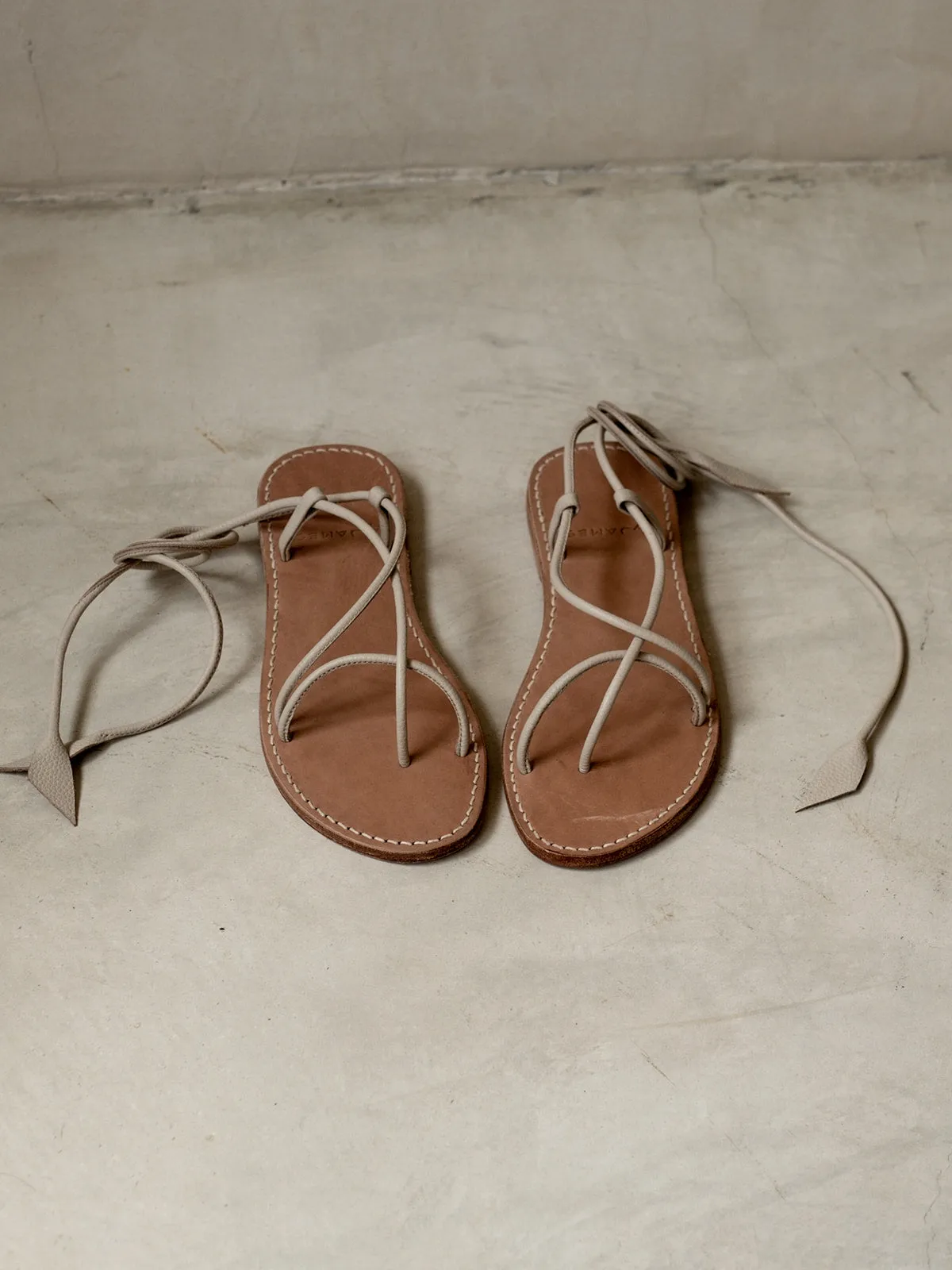 by James Lorenza Sandal in Bone