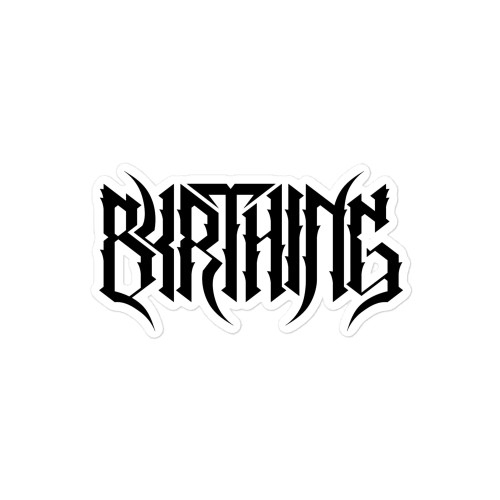 BYRTHING - Logo Stickers