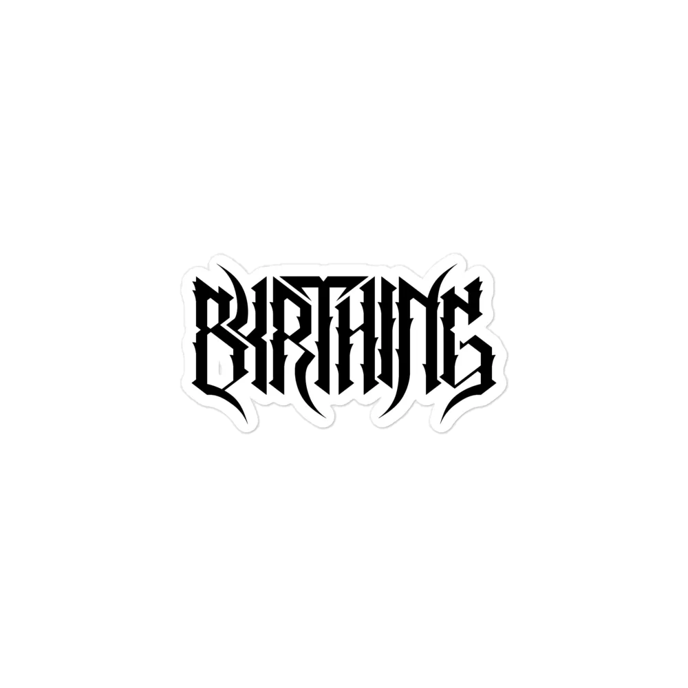 BYRTHING - Logo Stickers