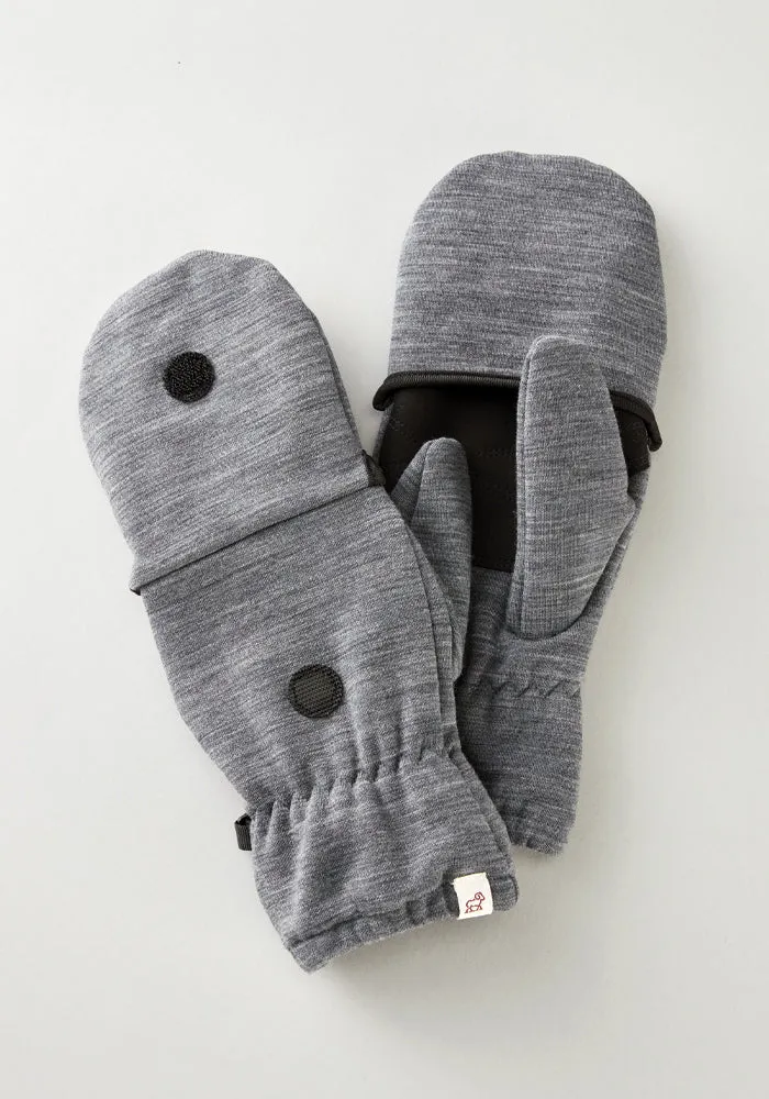 Cameron Glove Mitten - Graphite Heather