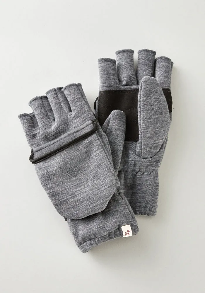 Cameron Glove Mitten - Graphite Heather