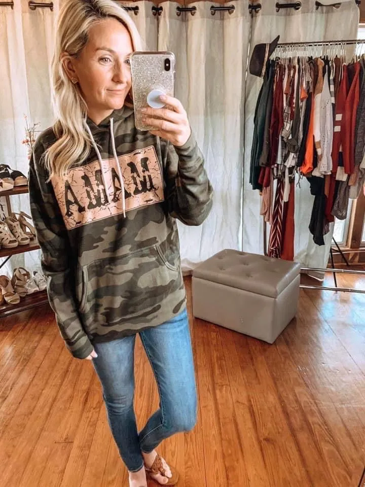 Camo Mama Hoodie