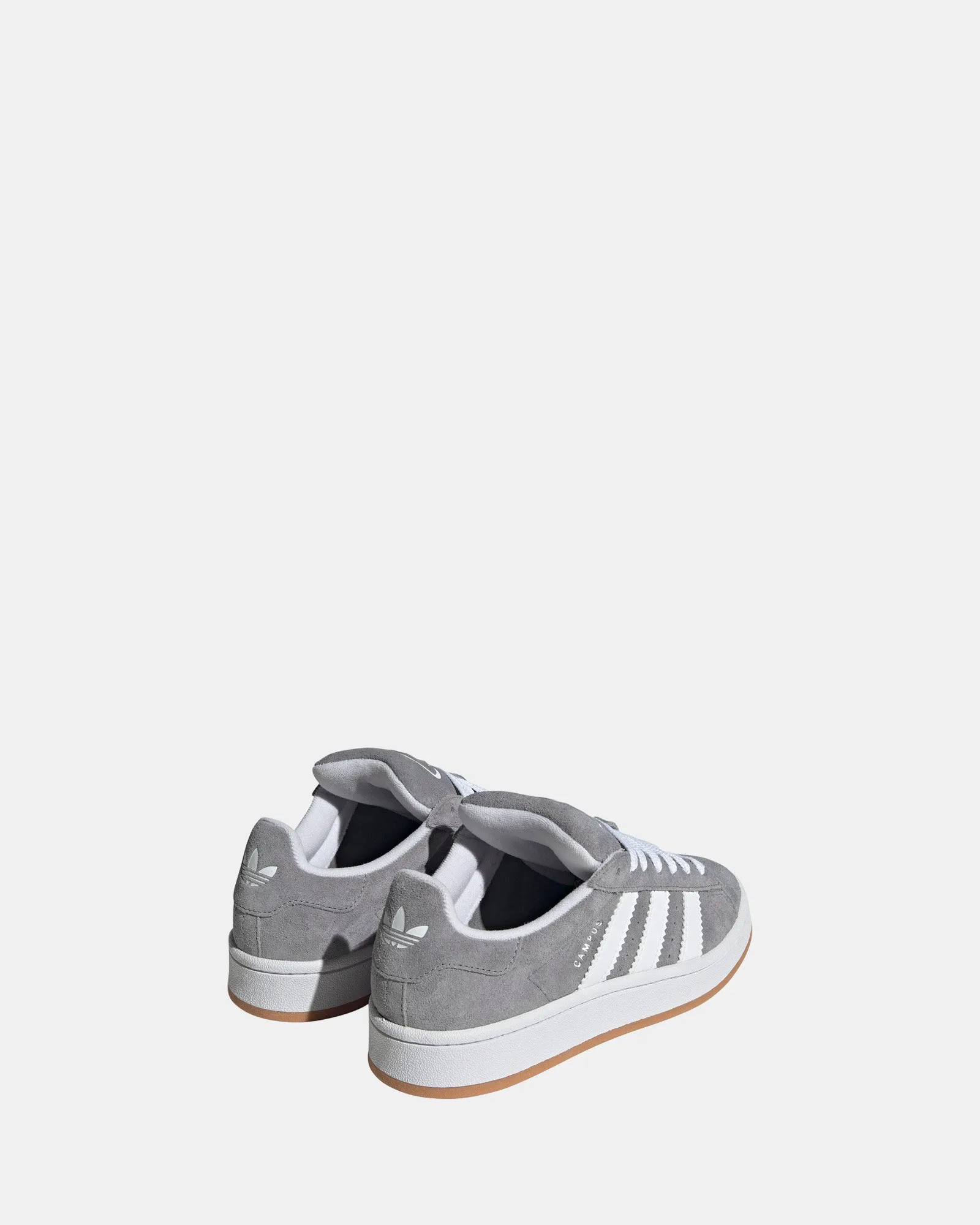 Campus 00s Elastic Lace Grade School Grey/White