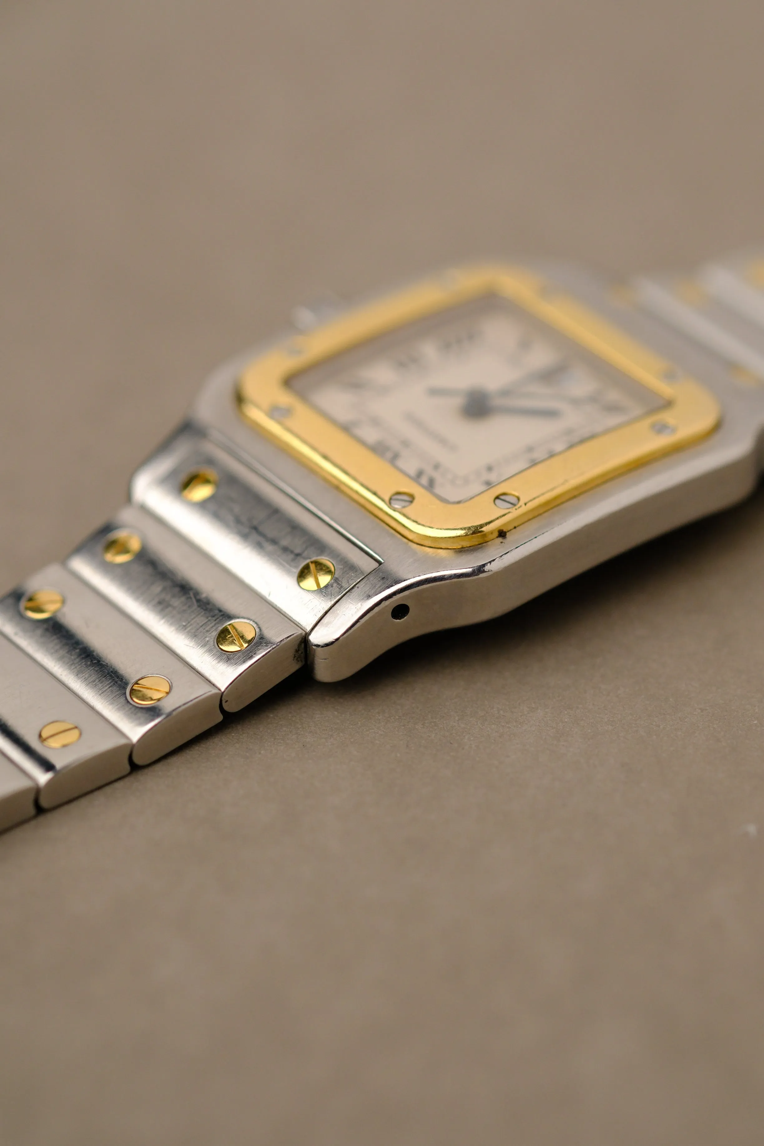 Cartier Santos Galbee 29 mm Warm Tropical Dial