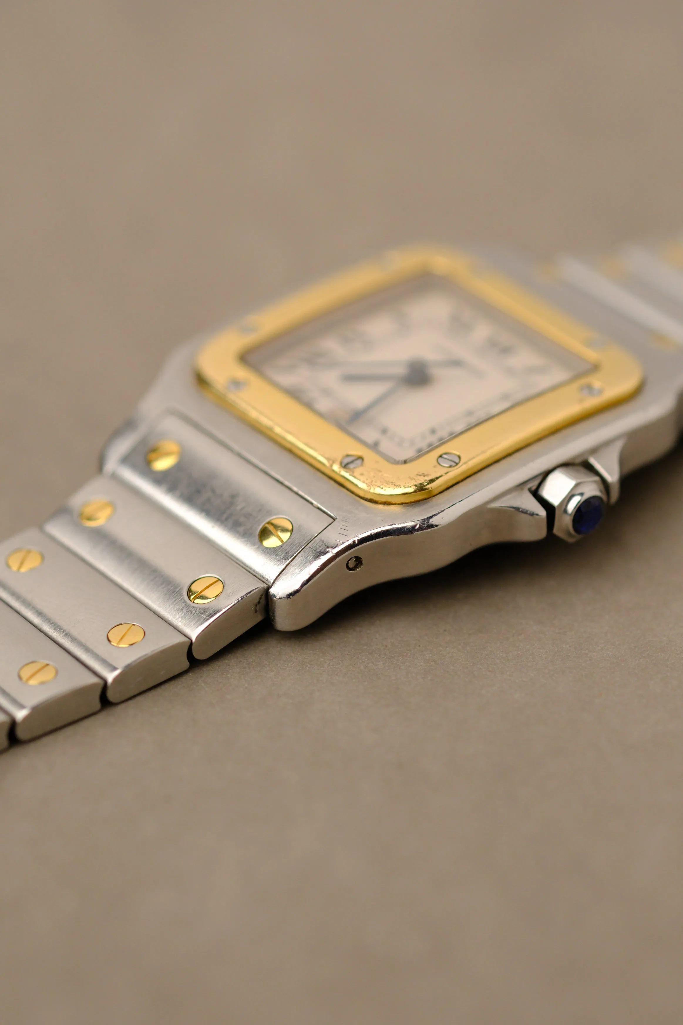 Cartier Santos Galbee 29 mm Warm Tropical Dial