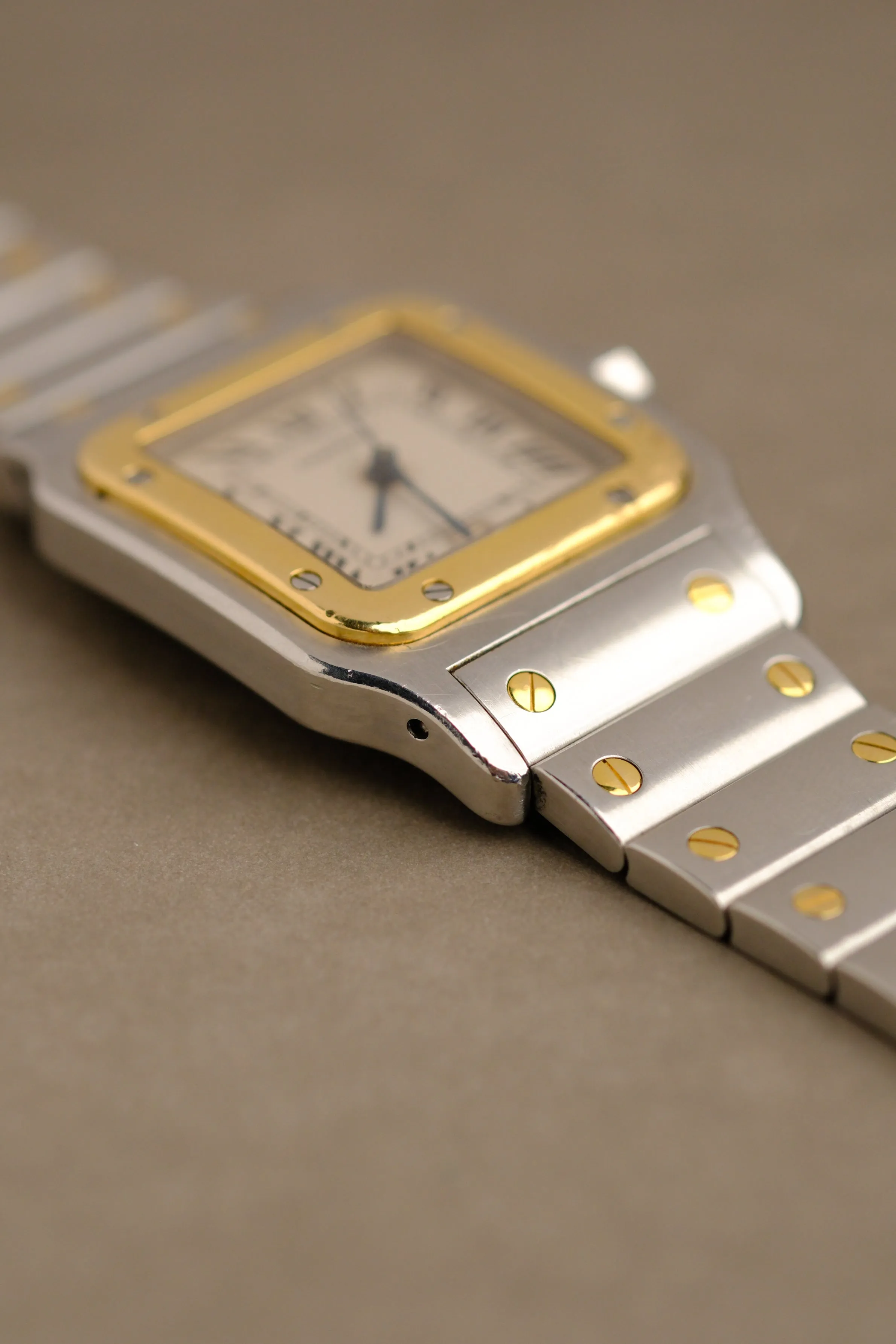 Cartier Santos Galbee 29 mm Warm Tropical Dial